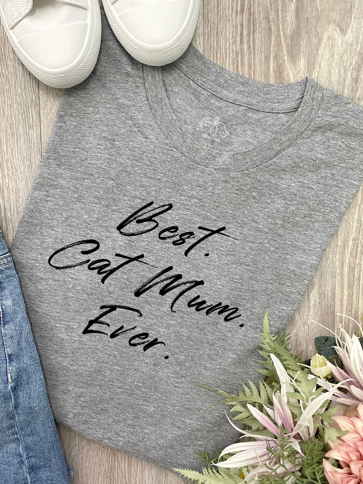 Best. Cat Mum. Ever. Ava Women's Regular Fit Tee - Image 2