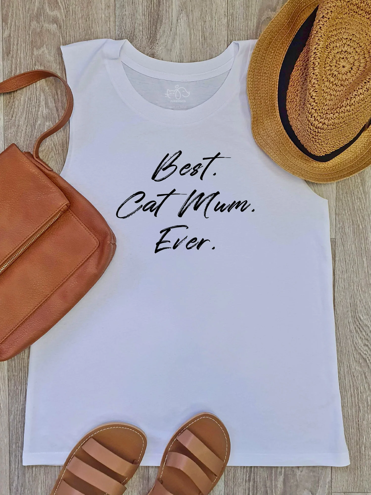 Best. Cat Mum. Ever. Marley Tank - Image 4