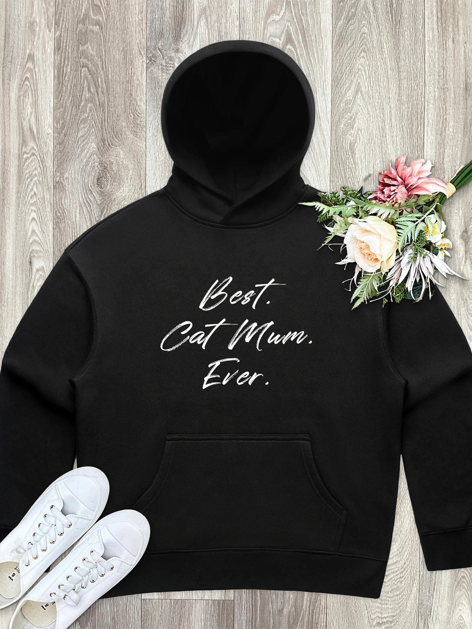 Best. Cat Mum. Ever. Women's Comfort Hood - Image 5