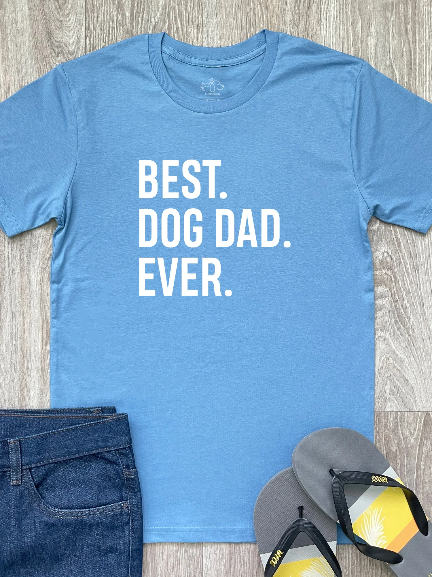 Best. Dog Dad. Ever. Essential Unisex Tee - Image 10
