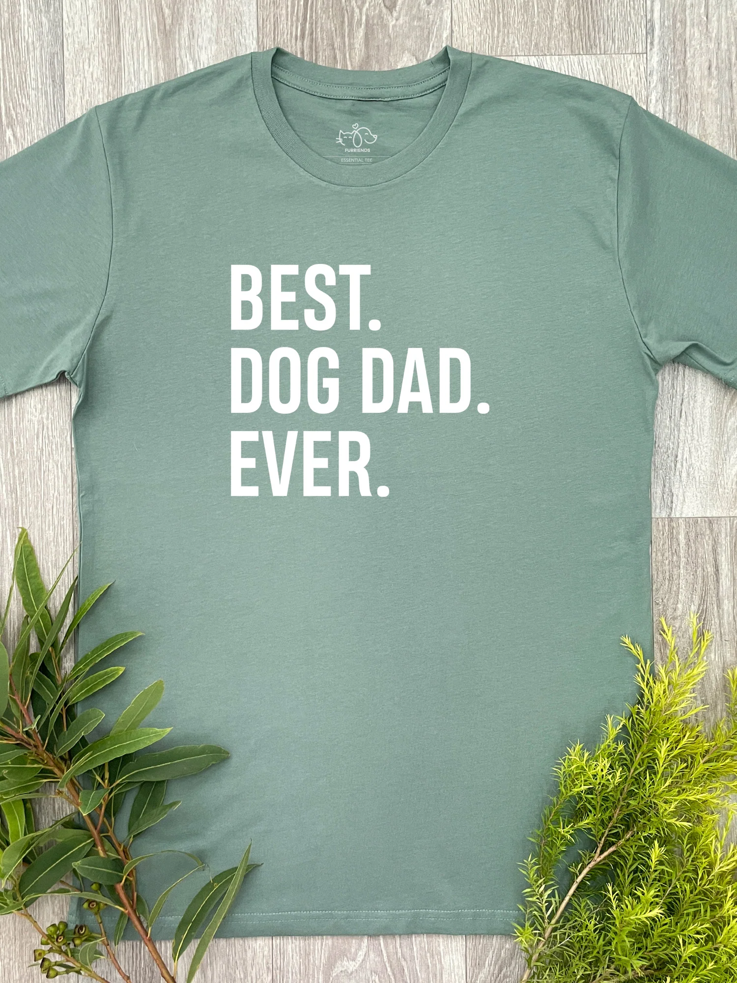 Best. Dog Dad. Ever. Essential Unisex Tee - Image 9