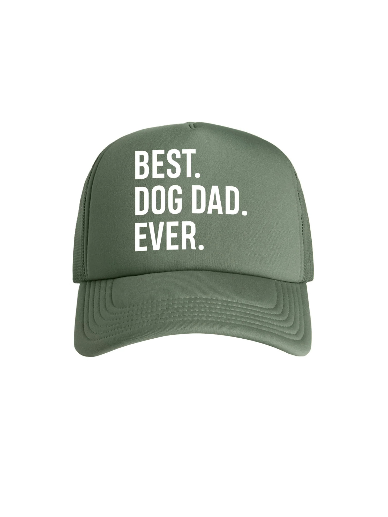 Best. Dog Dad. Ever. Foam Trucker Cap - Image 14