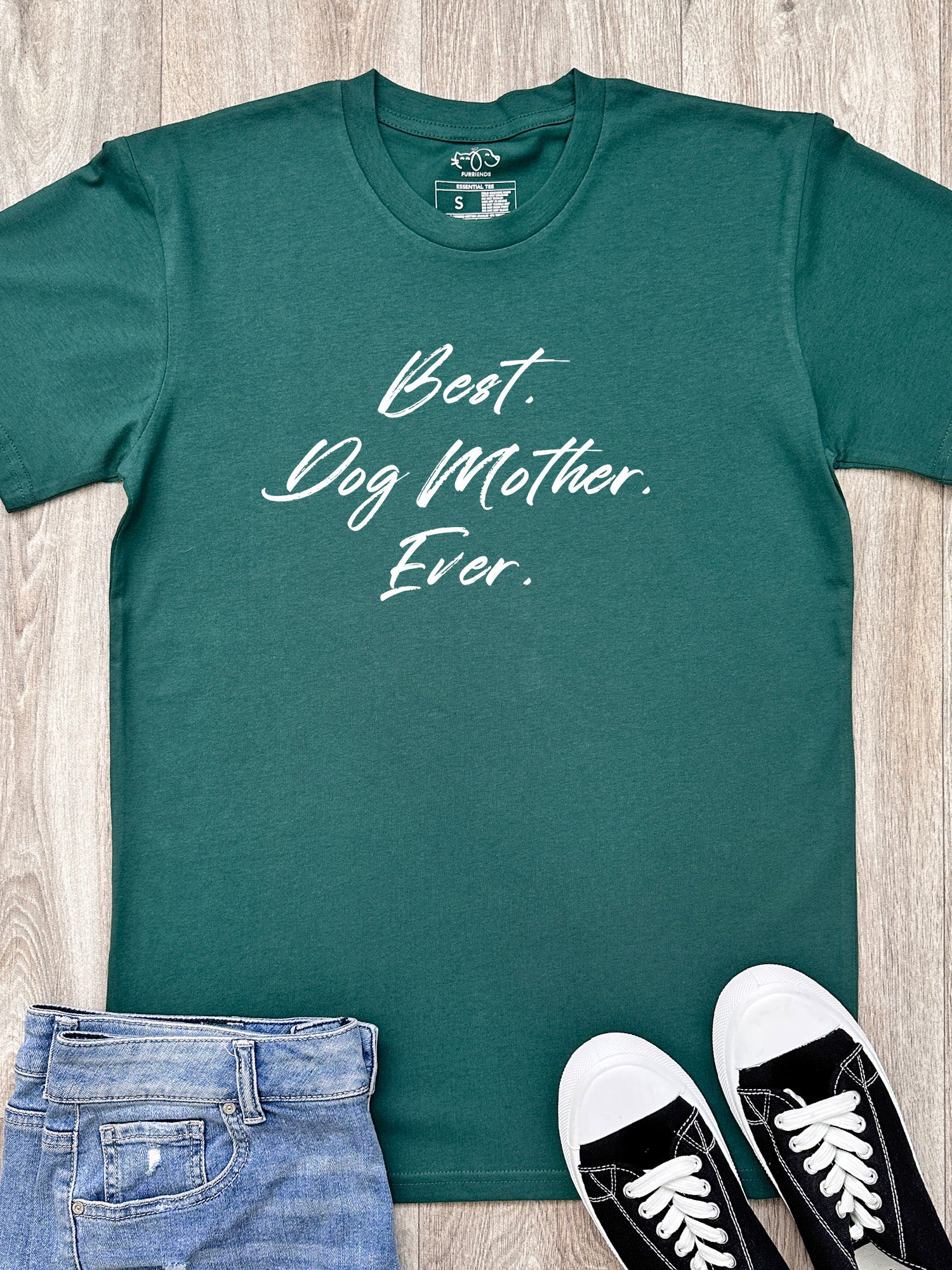 Best. Dog Mother. Ever. Essential Unisex Tee - Image 7