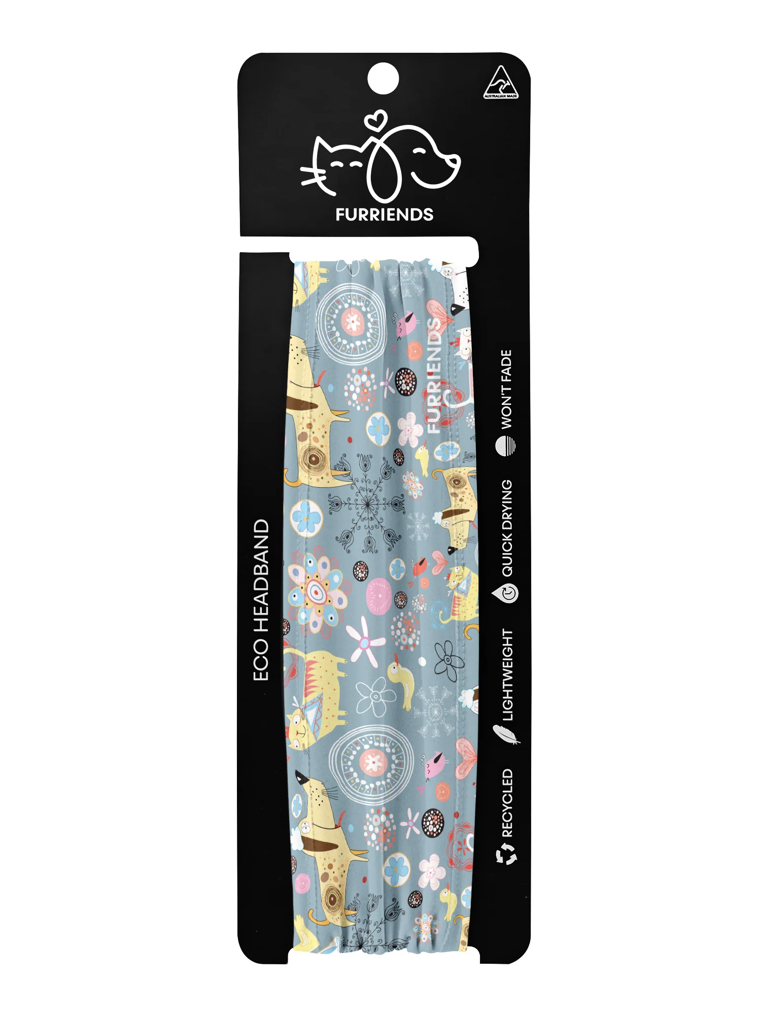 Best Furriends Eco Performance Headband - Image 5
