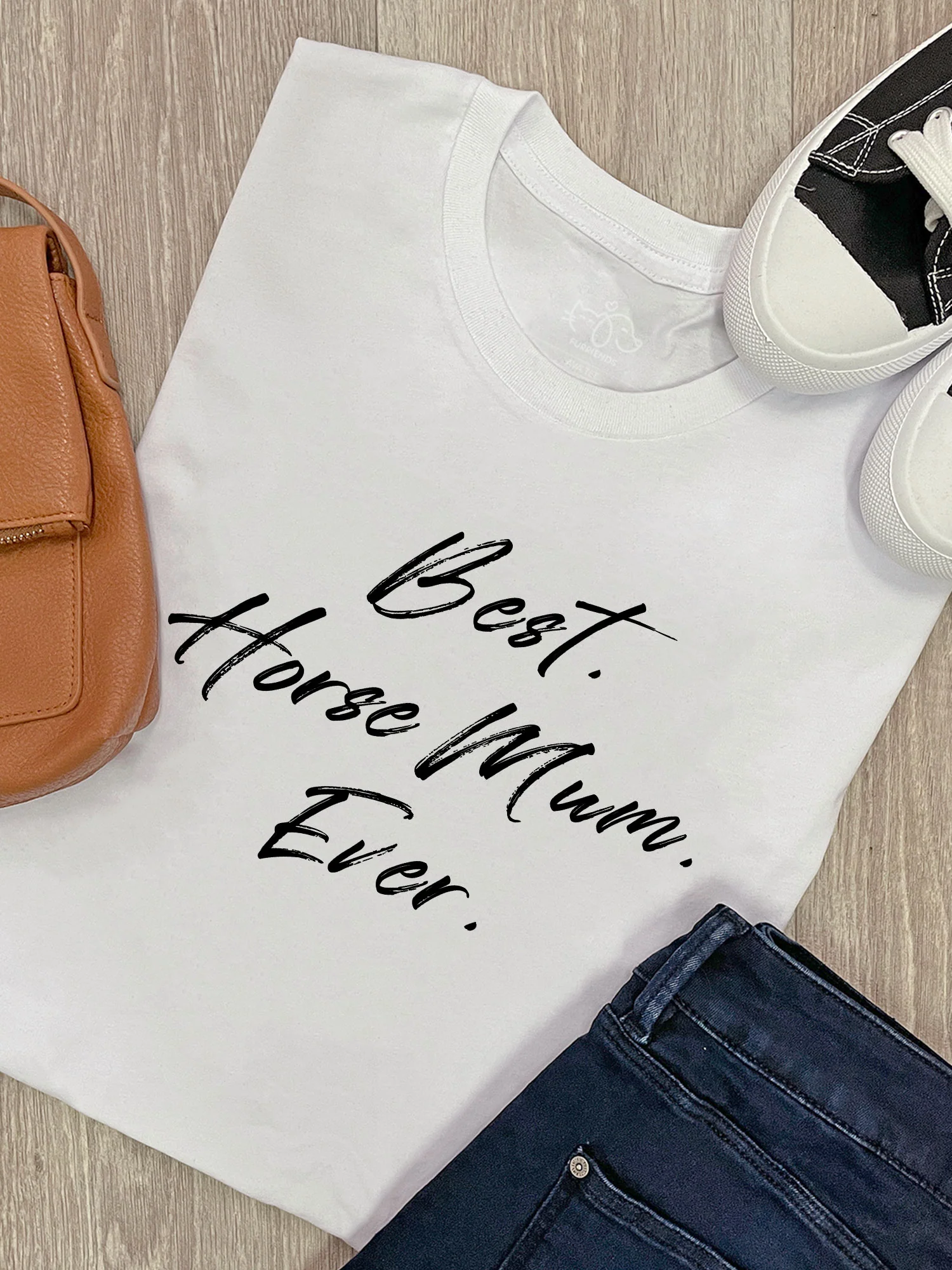 Best. Horse Mum. Ever. Ava Women's Regular Fit Tee - Image 4