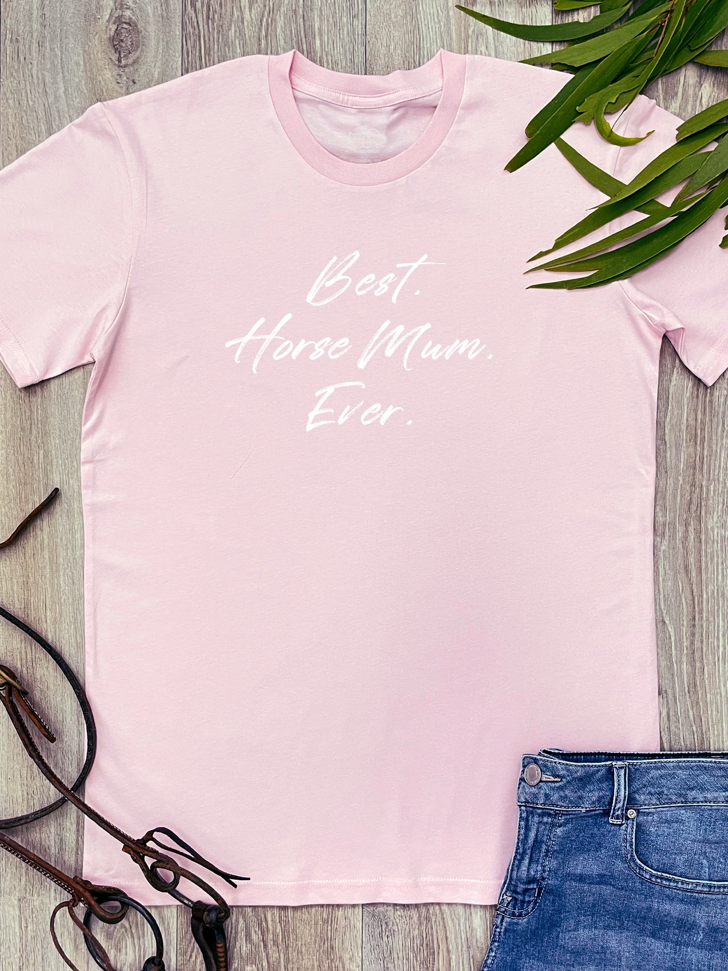 Best. Horse Mum. Ever. Essential Unisex Tee - Image 3