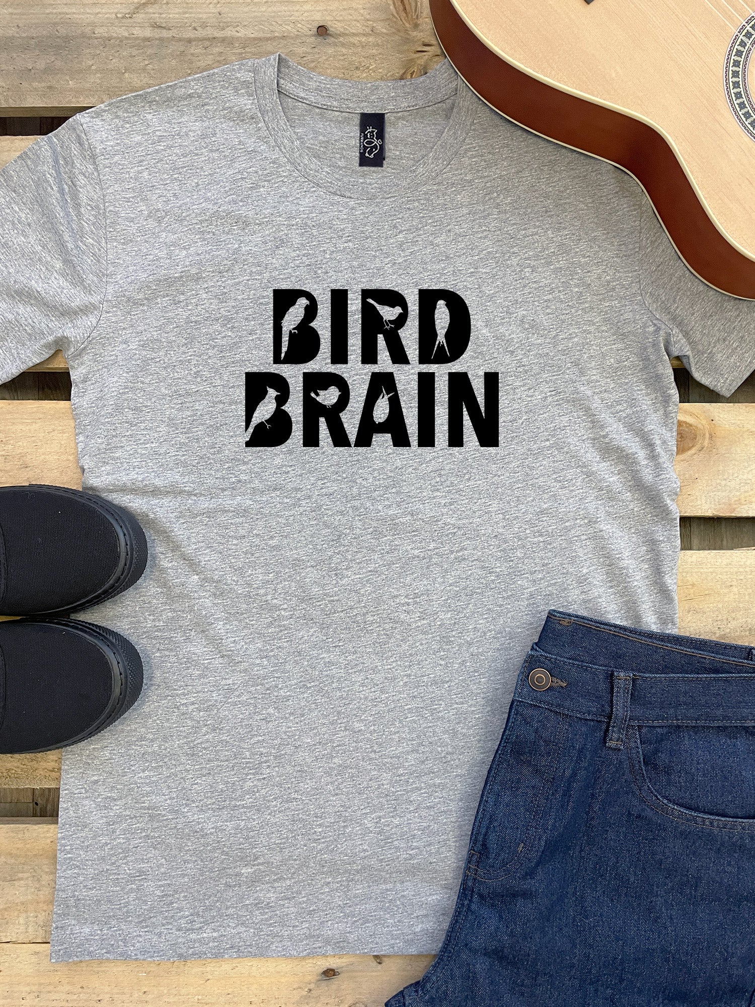Bird Brain Essential Unisex Tee - Image 2