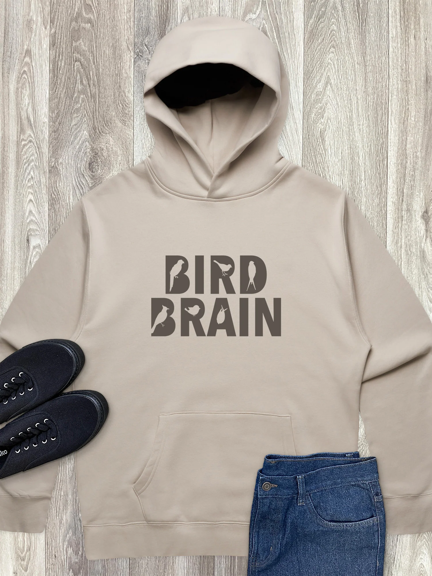 Bird Brain Men's Comfort Hood - Image 4