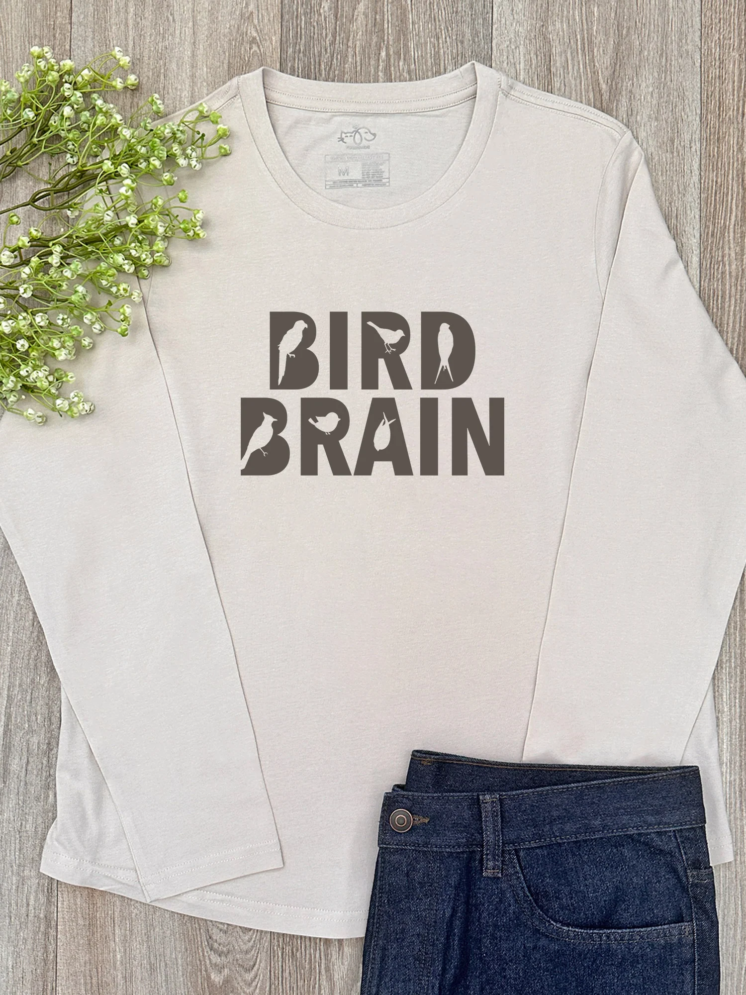 Bird Brain Olivia Long Sleeve Tee - Image 4