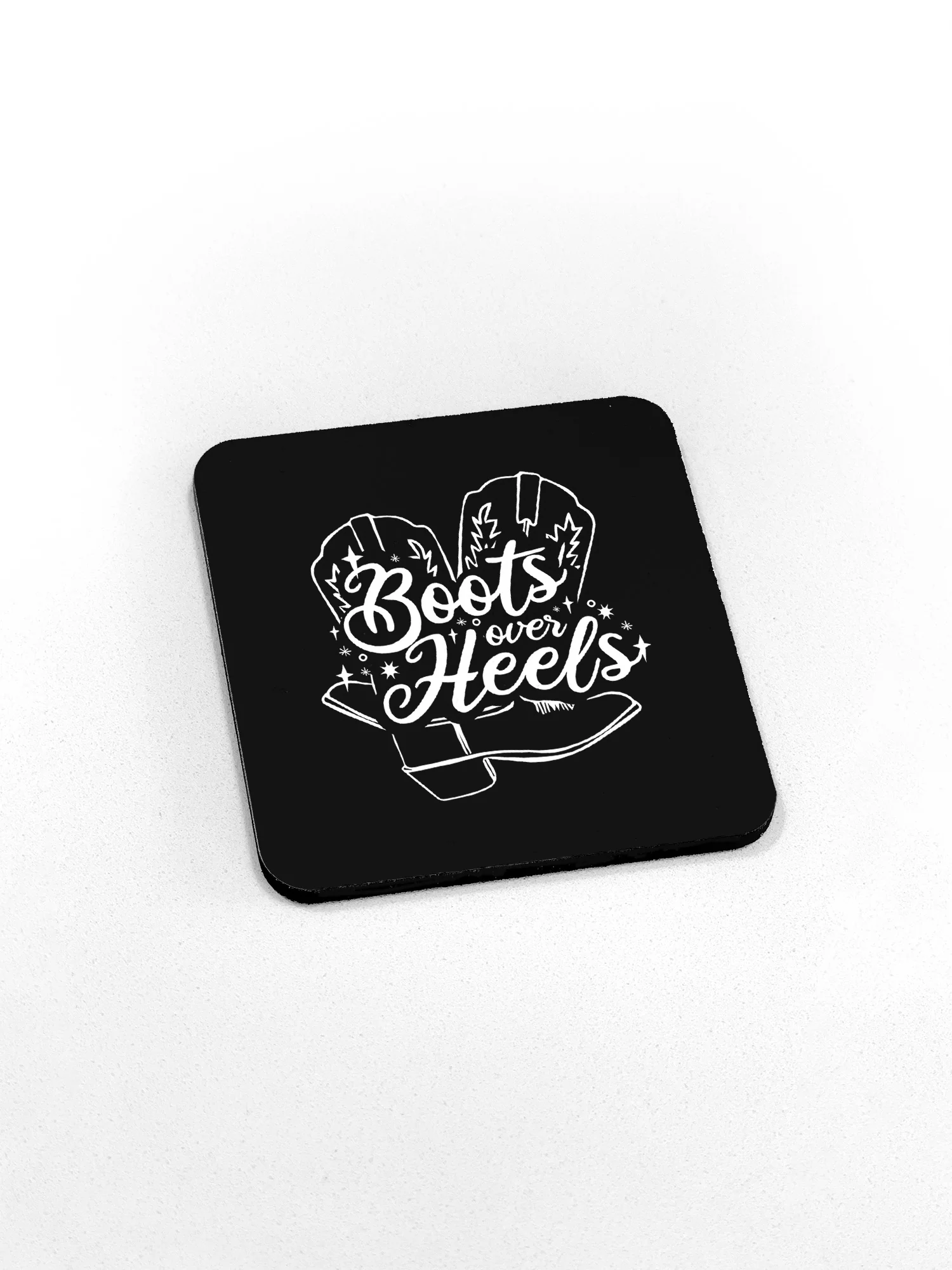 Boots Over Heels Coaster - Image 2