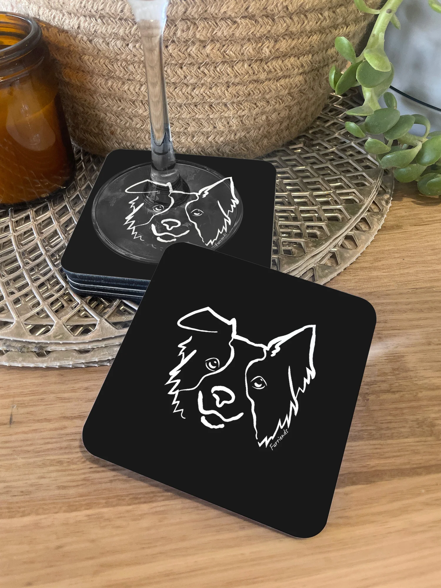 Border Collie Coaster - Image 15