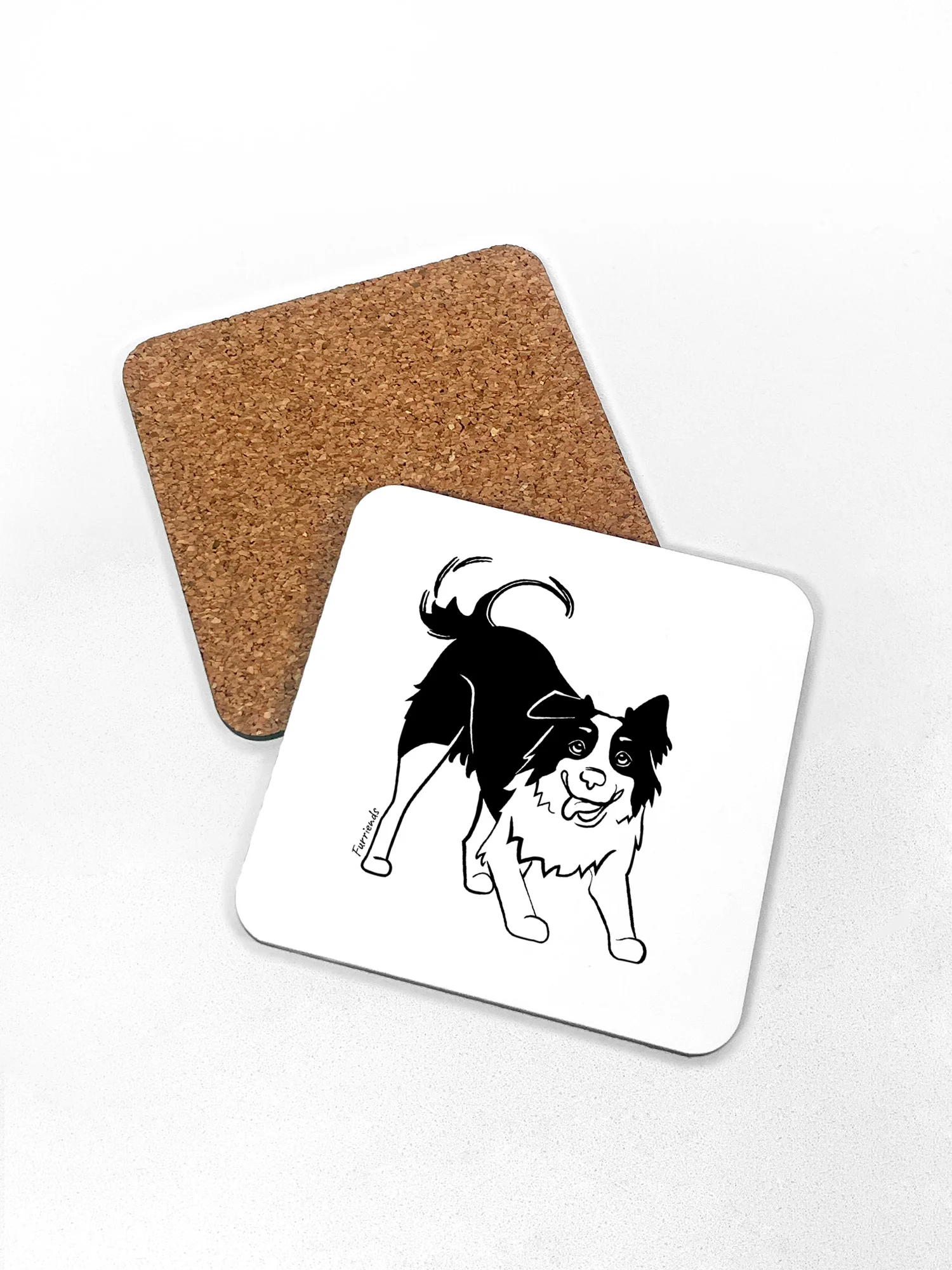 Border Collie Coaster - Image 7