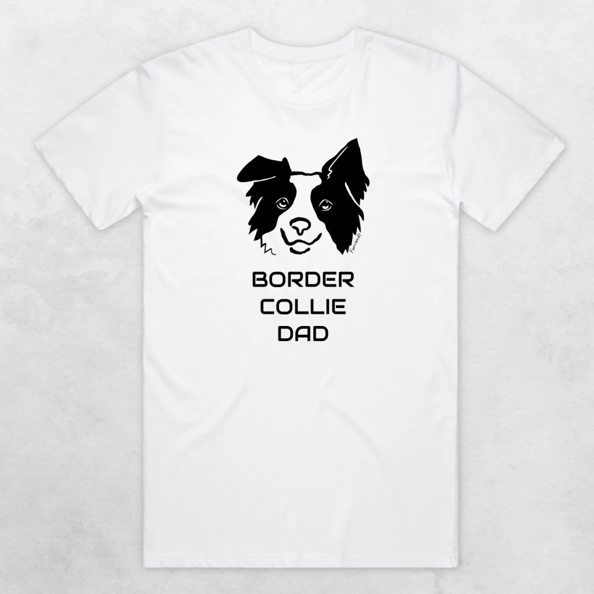 Border Collie Dad Regular Fit-T-Shirt - Image 8
