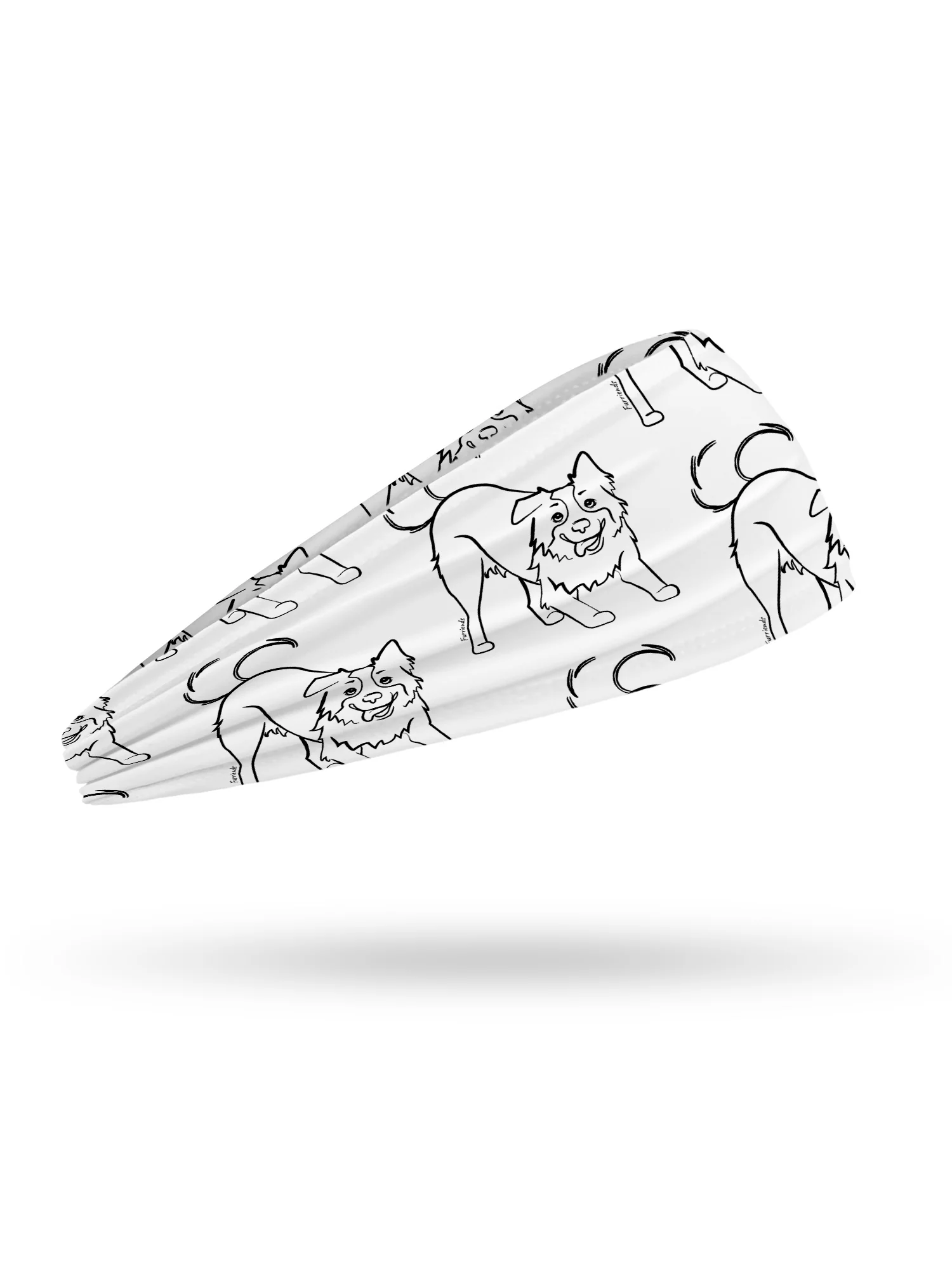 Border Collie Eco Performance Headband - Image 11