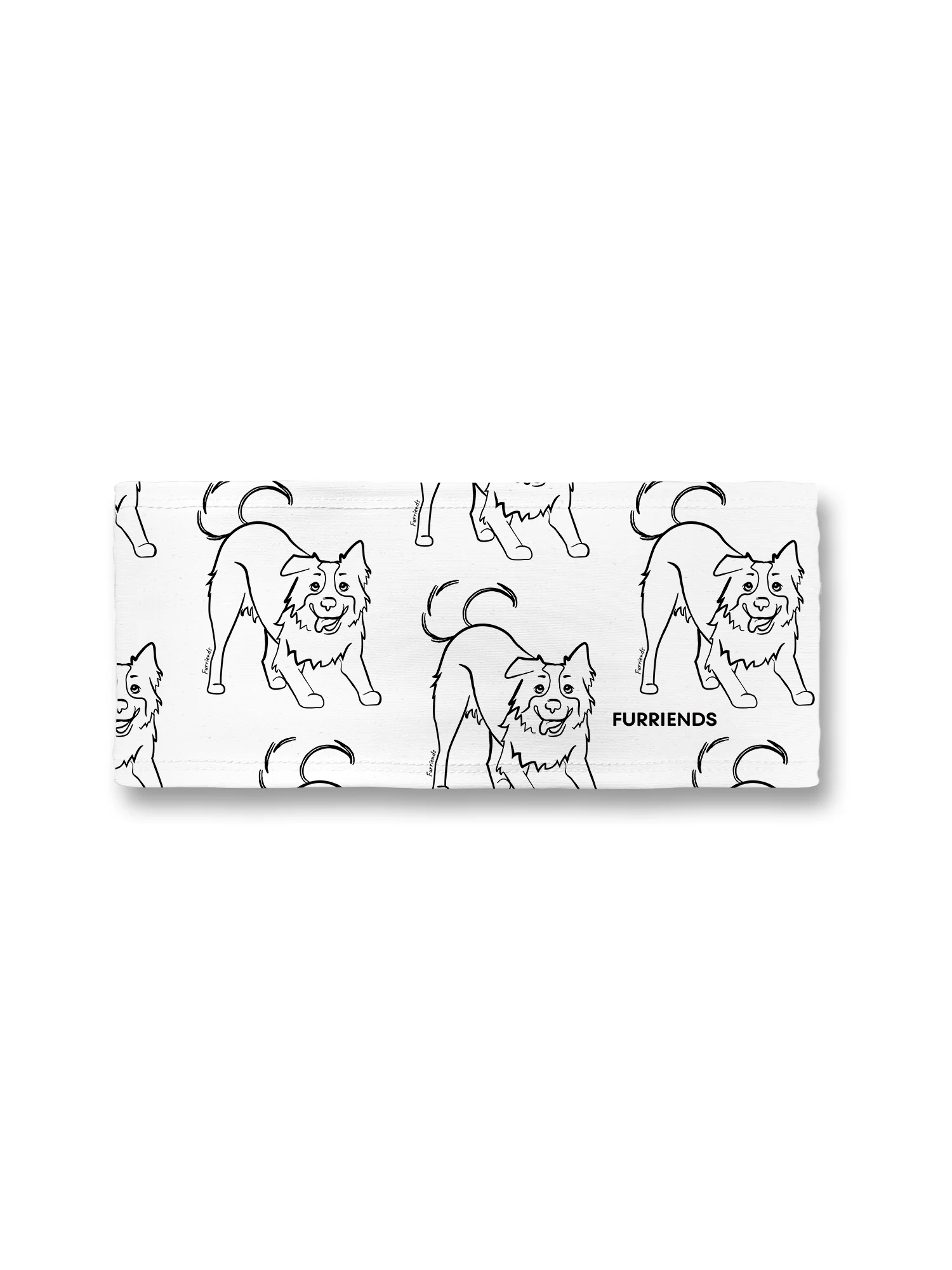 Border Collie Eco Performance Headband - Image 9