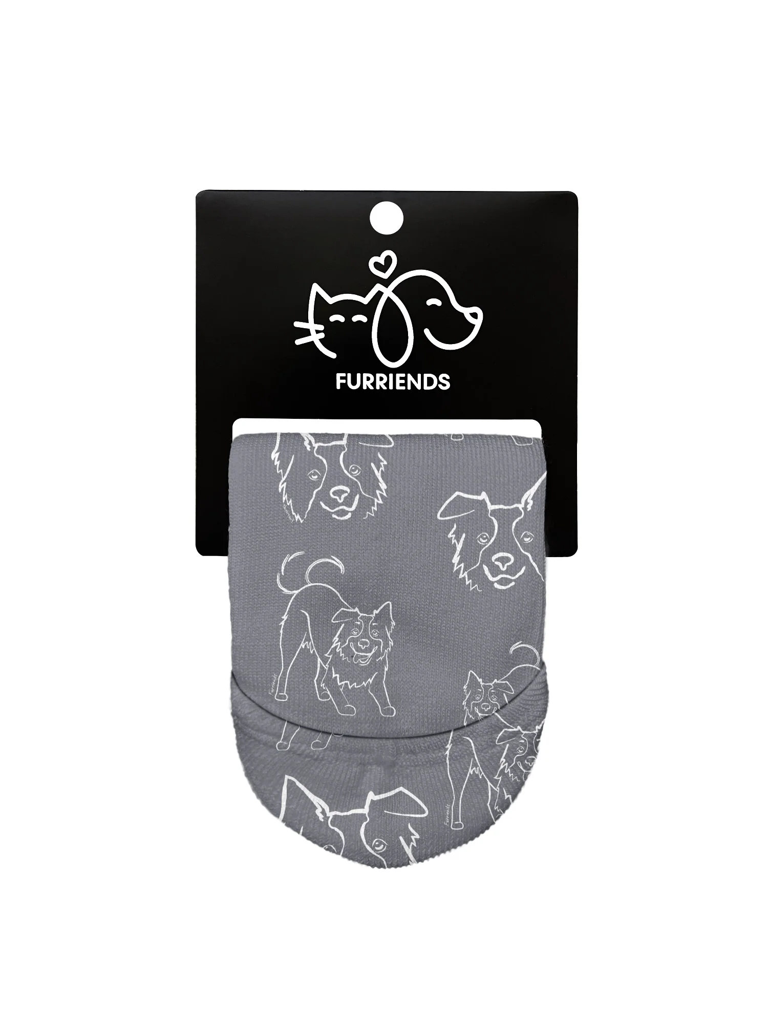 Border Collie No Show Socks - Image 4