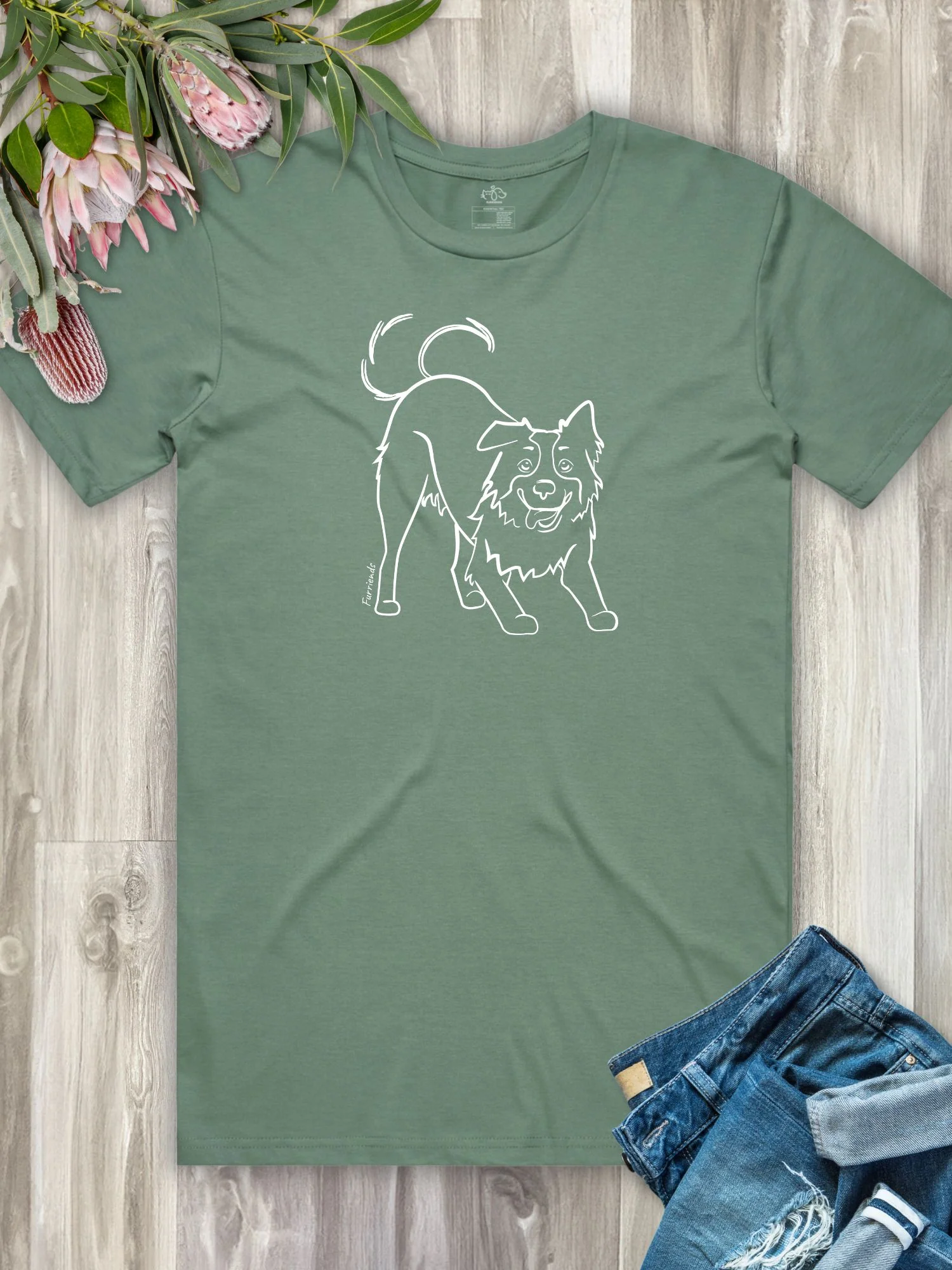 Border Collie Regular Fit T-shirt - Image 16