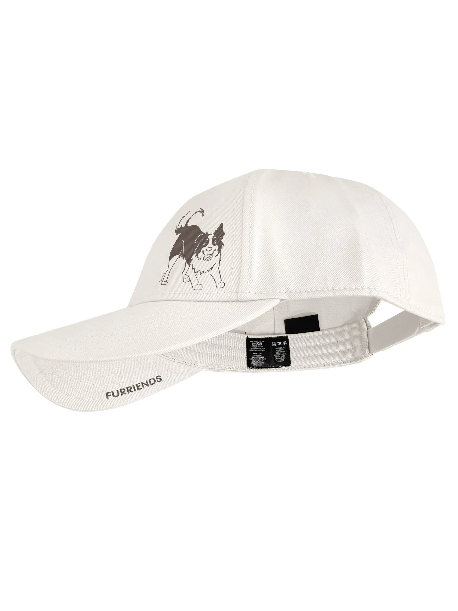 Border Collie Snapback Icon Cap - Image 12