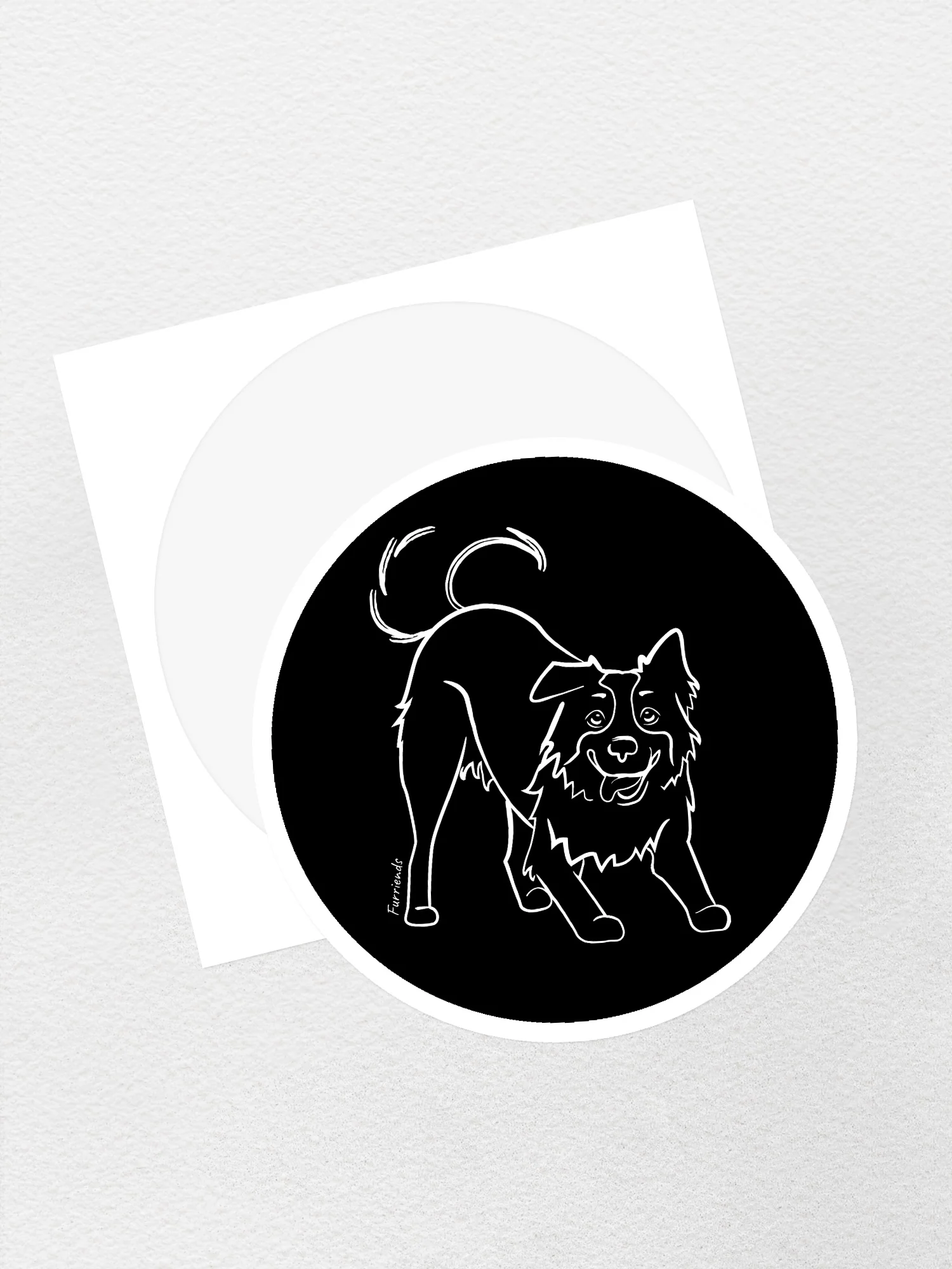 Border Collie Sticker - Image 2