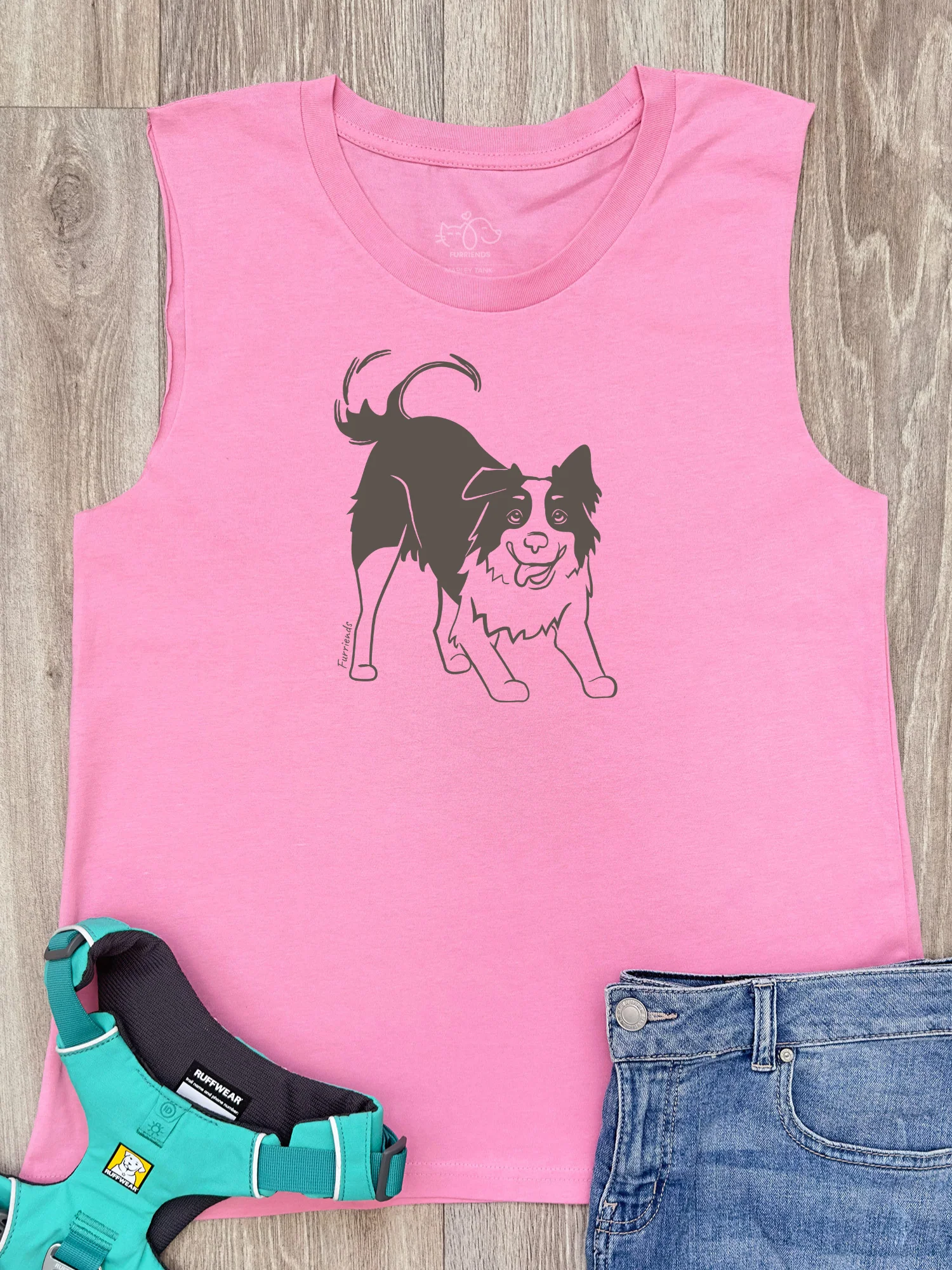 Border Collie Tank Top - Image 5