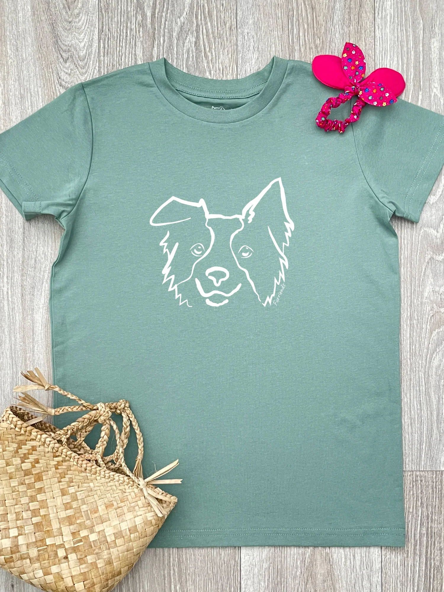 Border Collie Youth T-Shirt - Image 2