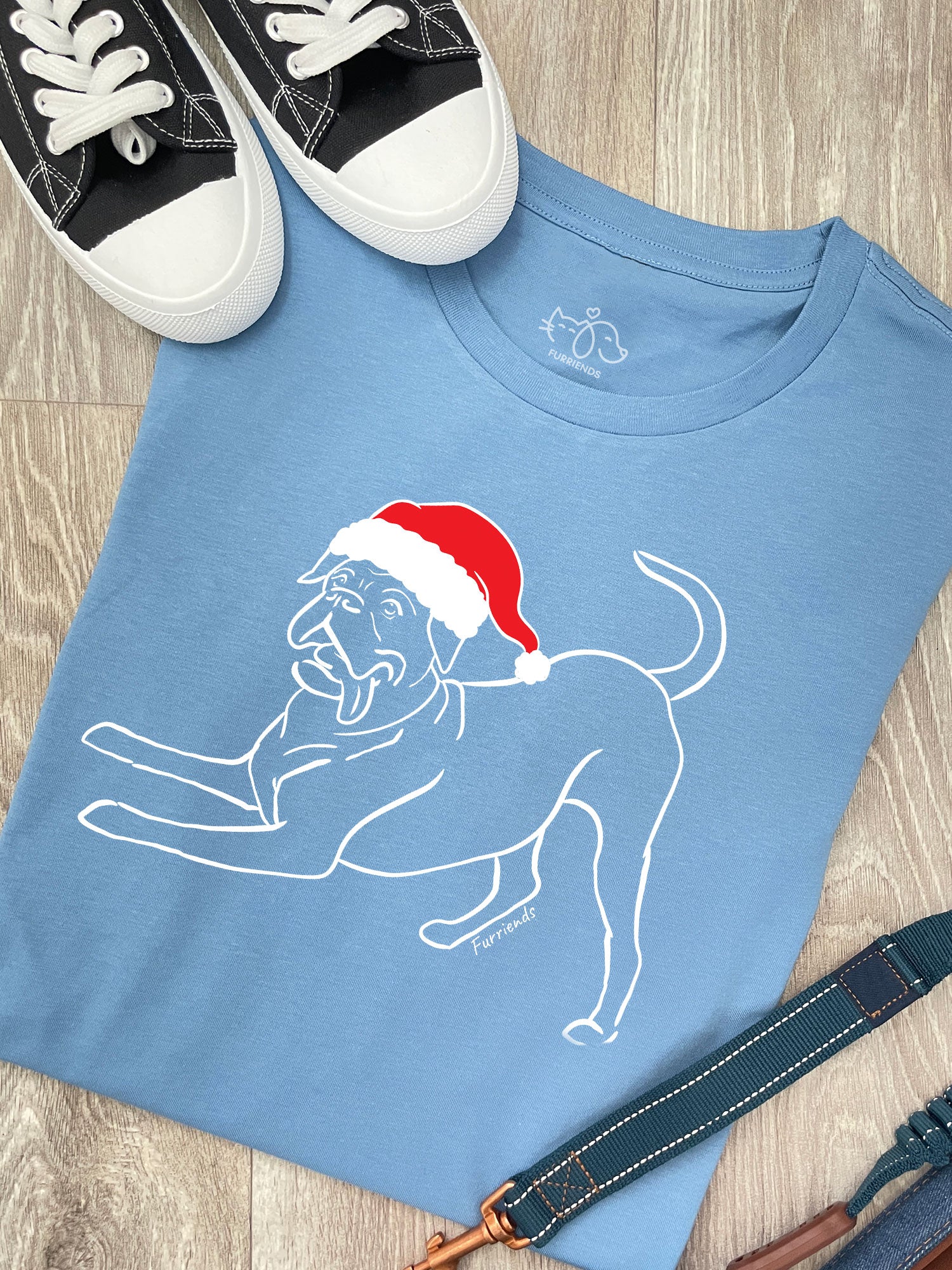 Boxer Christmas Edition Ava Women's Regular Fit Tee - Image 5