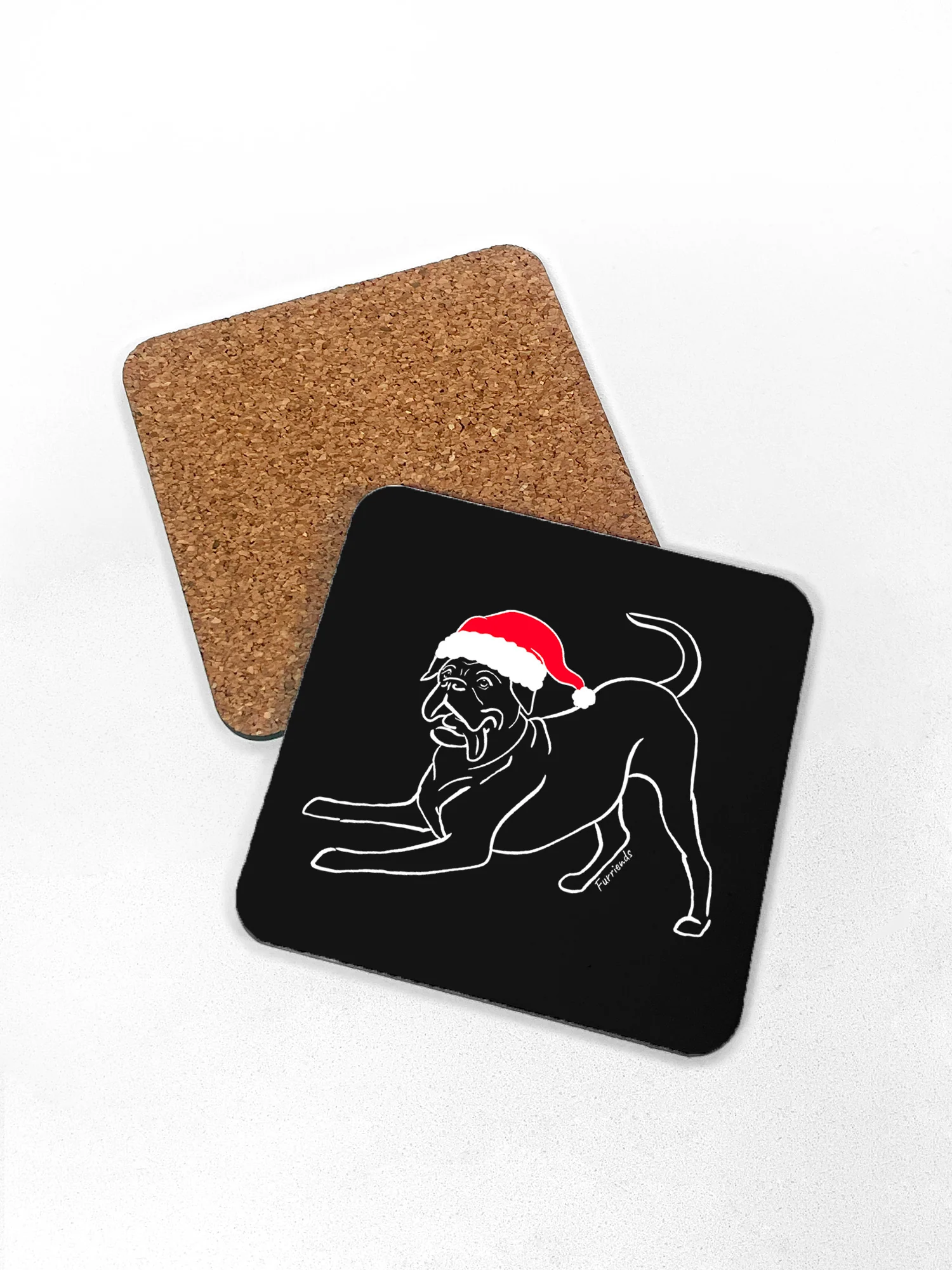 Boxer Christmas Edition Coaster - Image 5