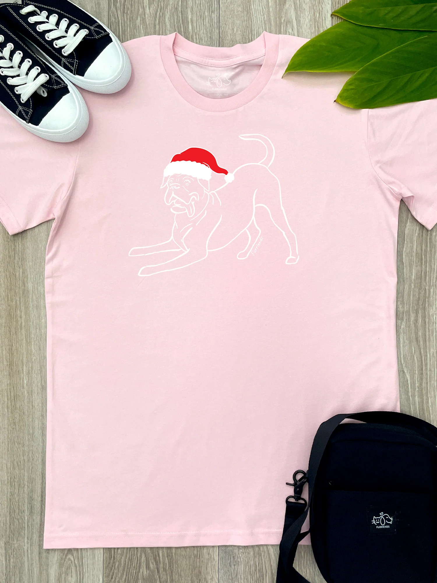 Boxer Christmas Edition Essential Unisex Tee - Image 4