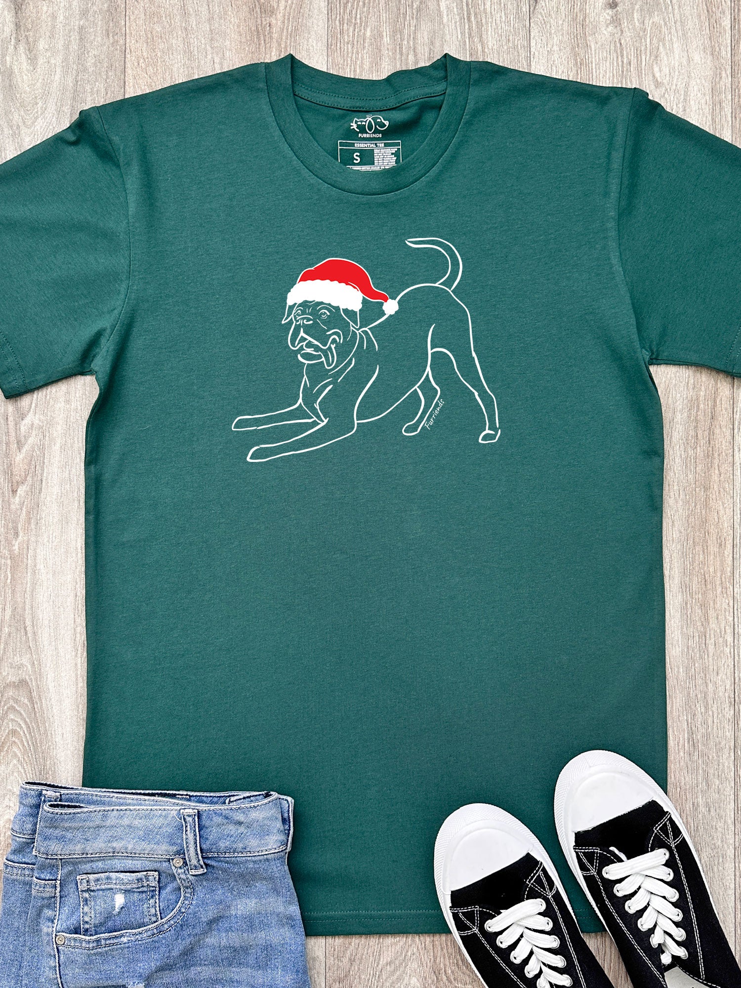 Boxer Christmas Edition Essential Unisex Tee - Image 8