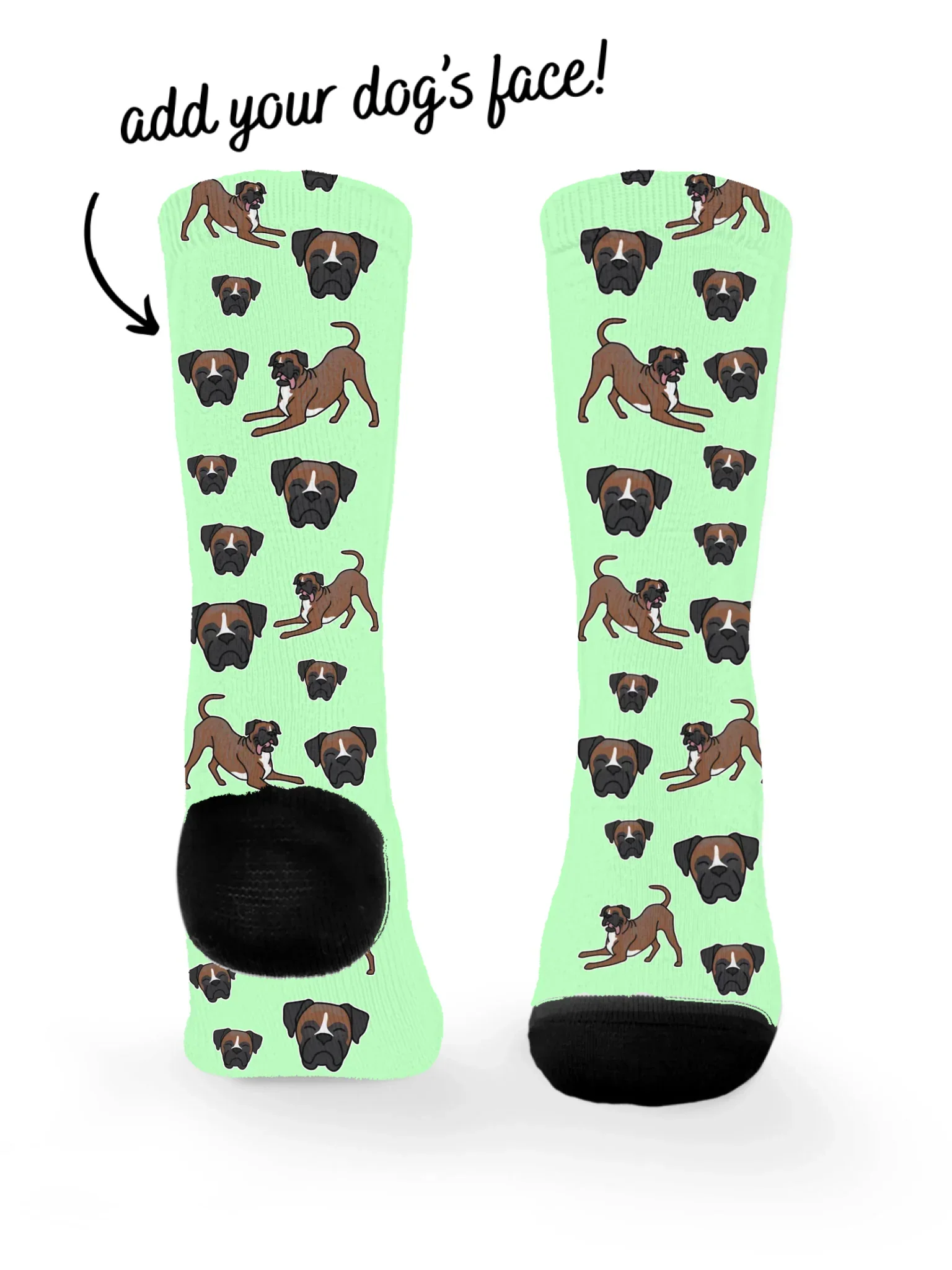 Boxer ColourPop Customisable Socks - Image 3