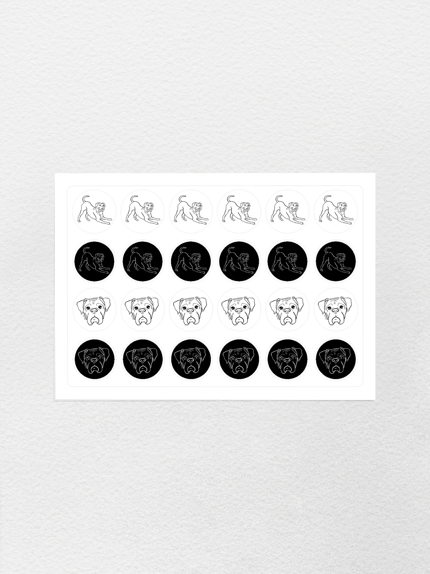 Boxer Sticker Sheet - Image 2