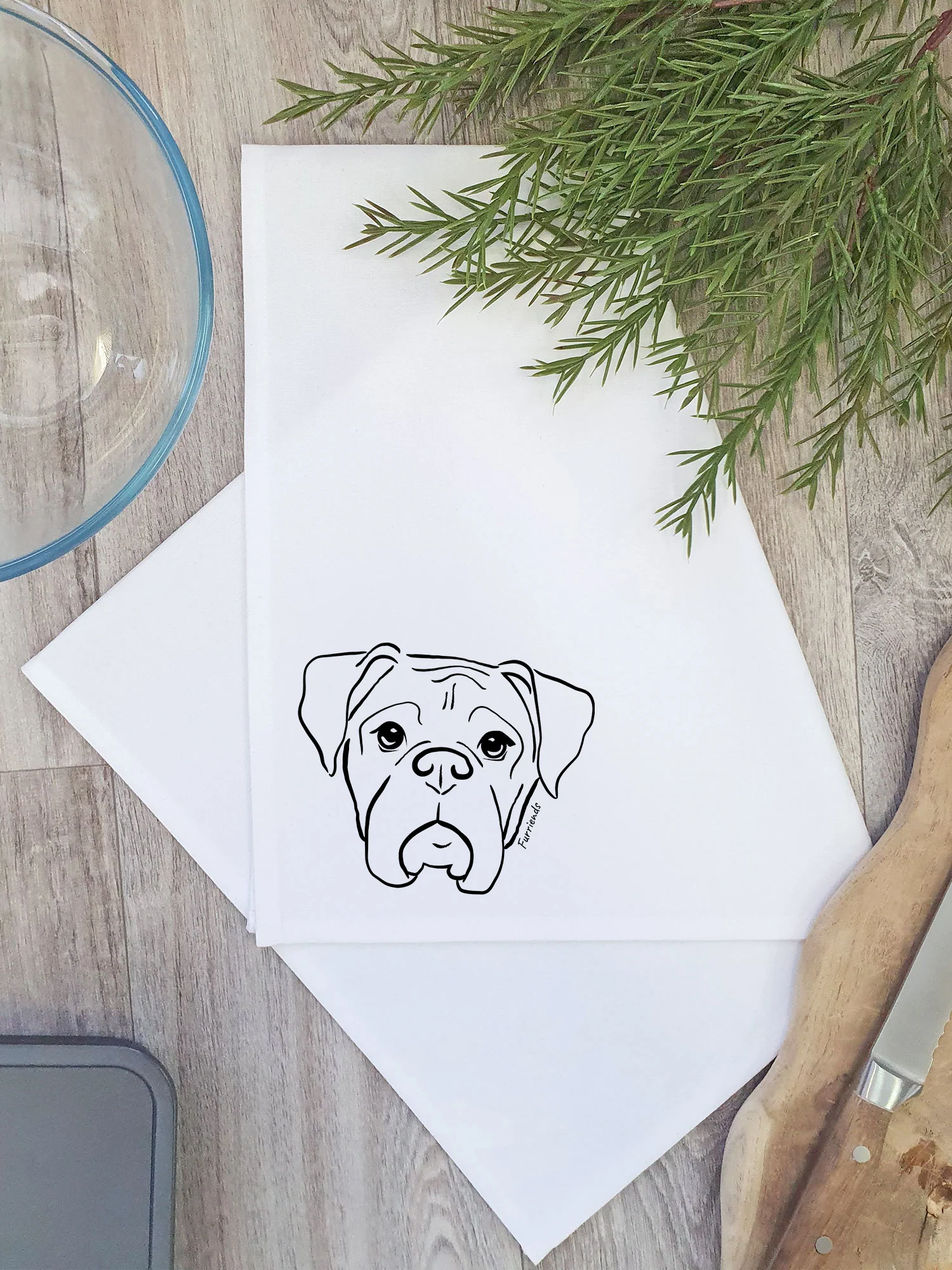 Boxer Tea Towel - Image 3