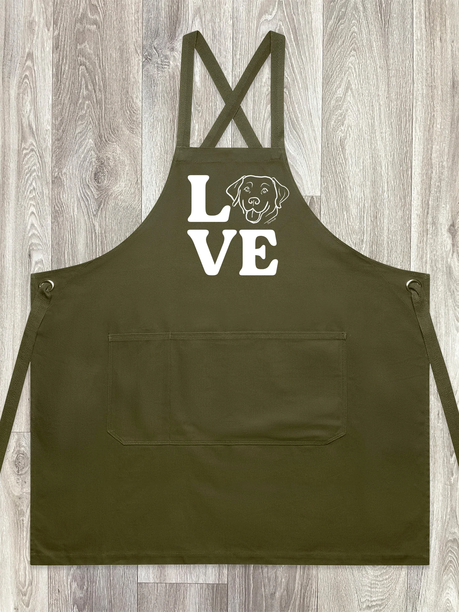 Breed LOVE Jarrah Crossback Apron - Image 3