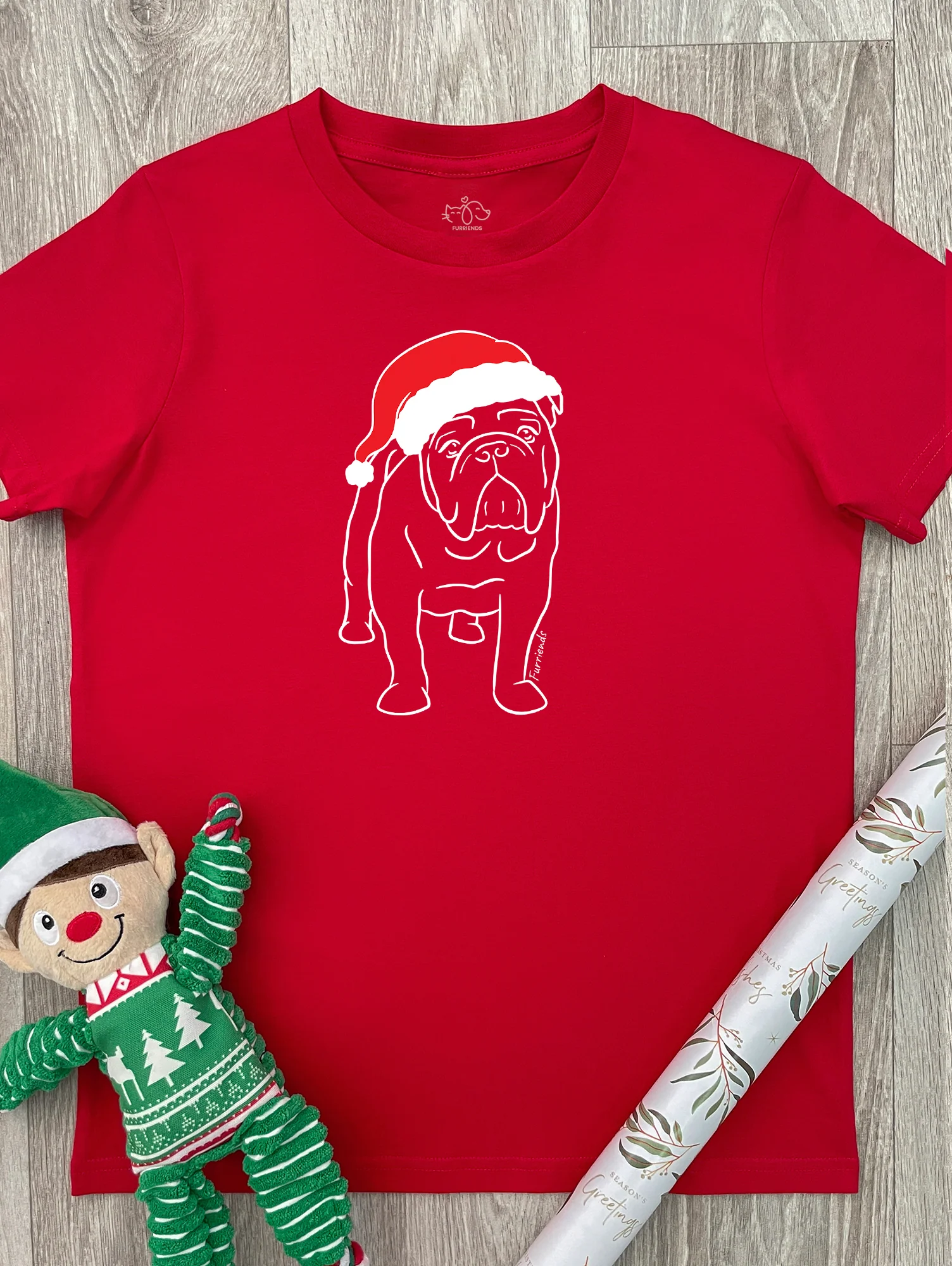 British Bulldog Christmas Edition Youth Tee - Image 5