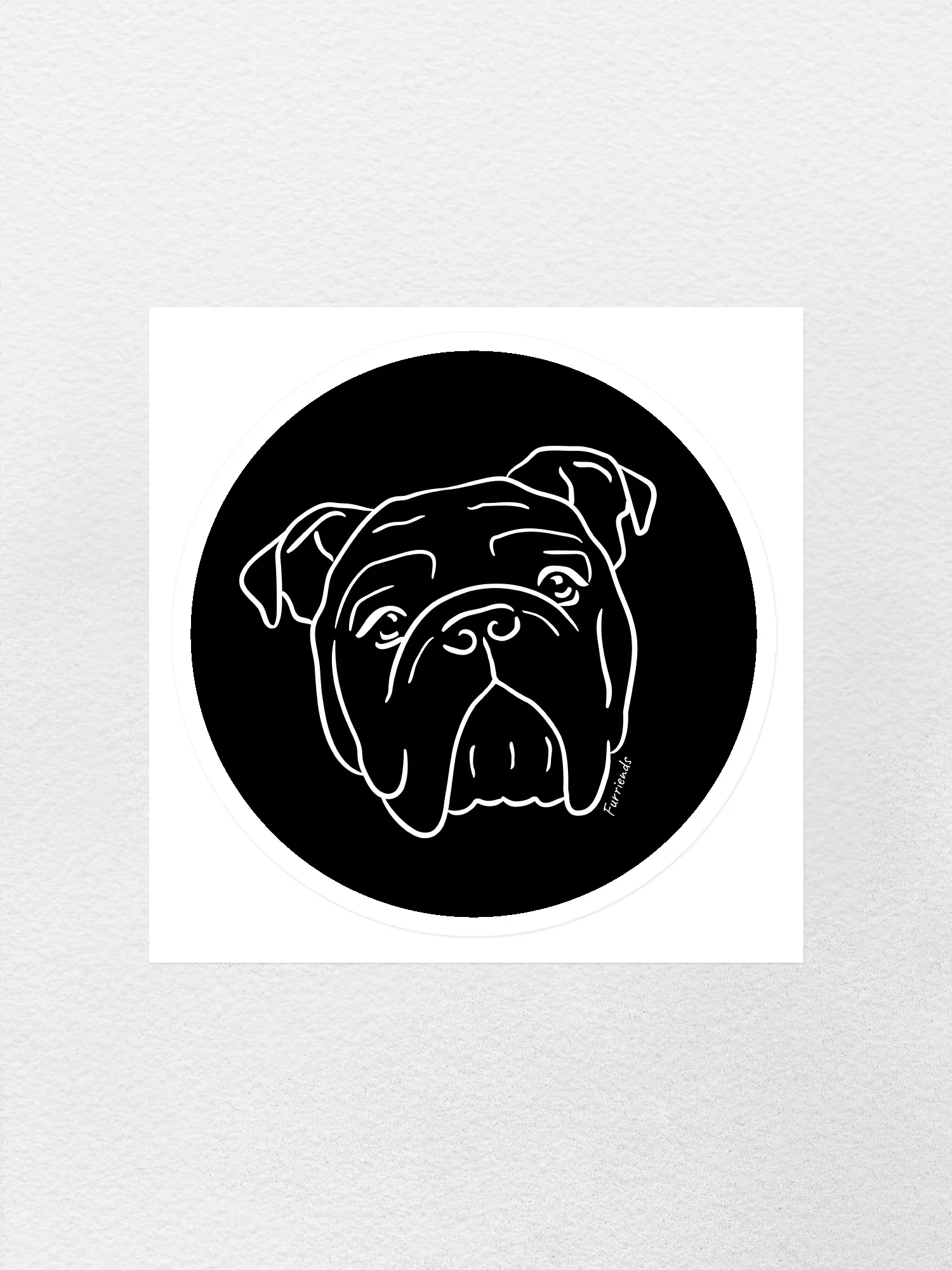 British Bulldog Sticker - Image 4