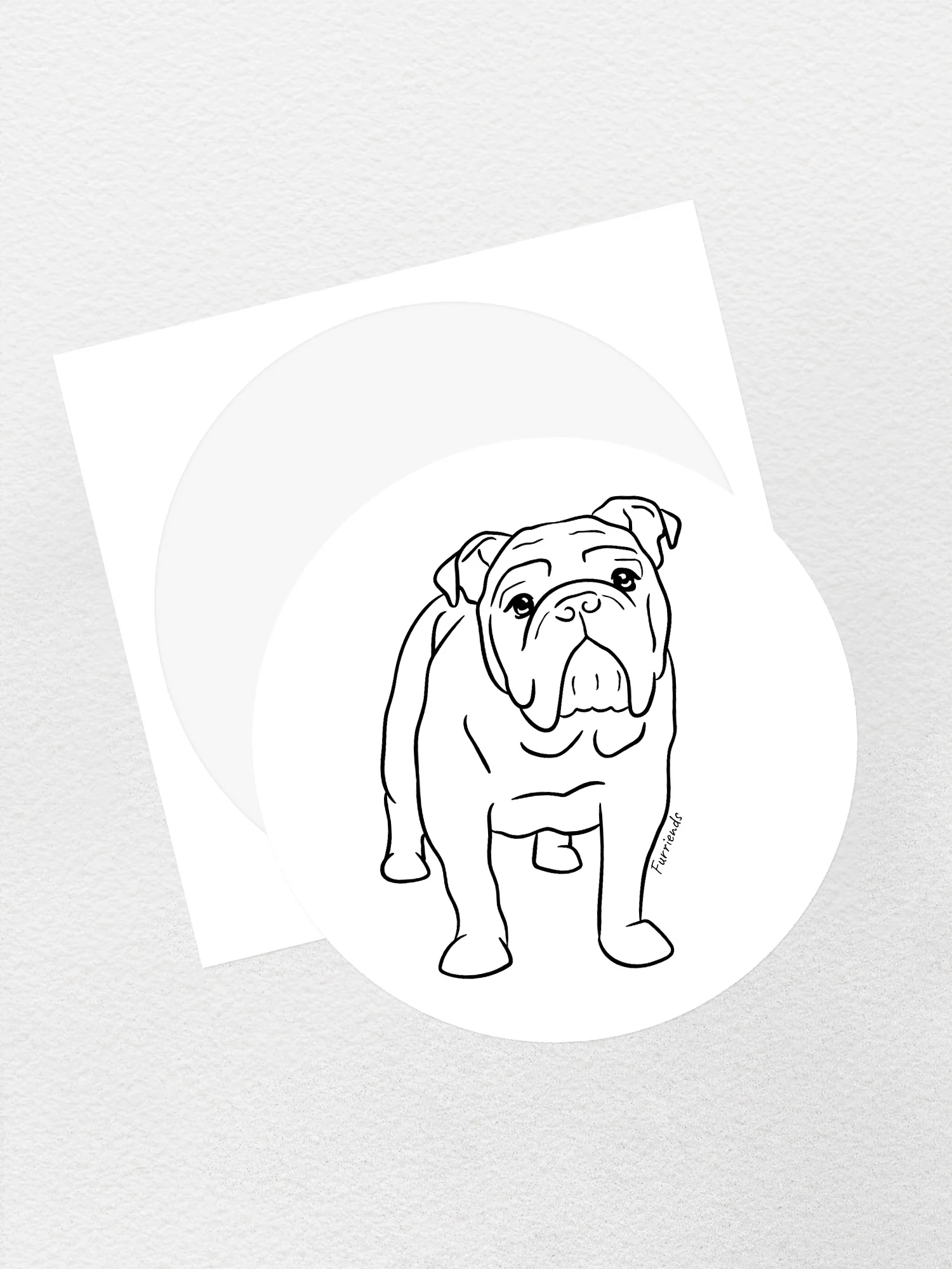 British Bulldog Sticker - Image 5