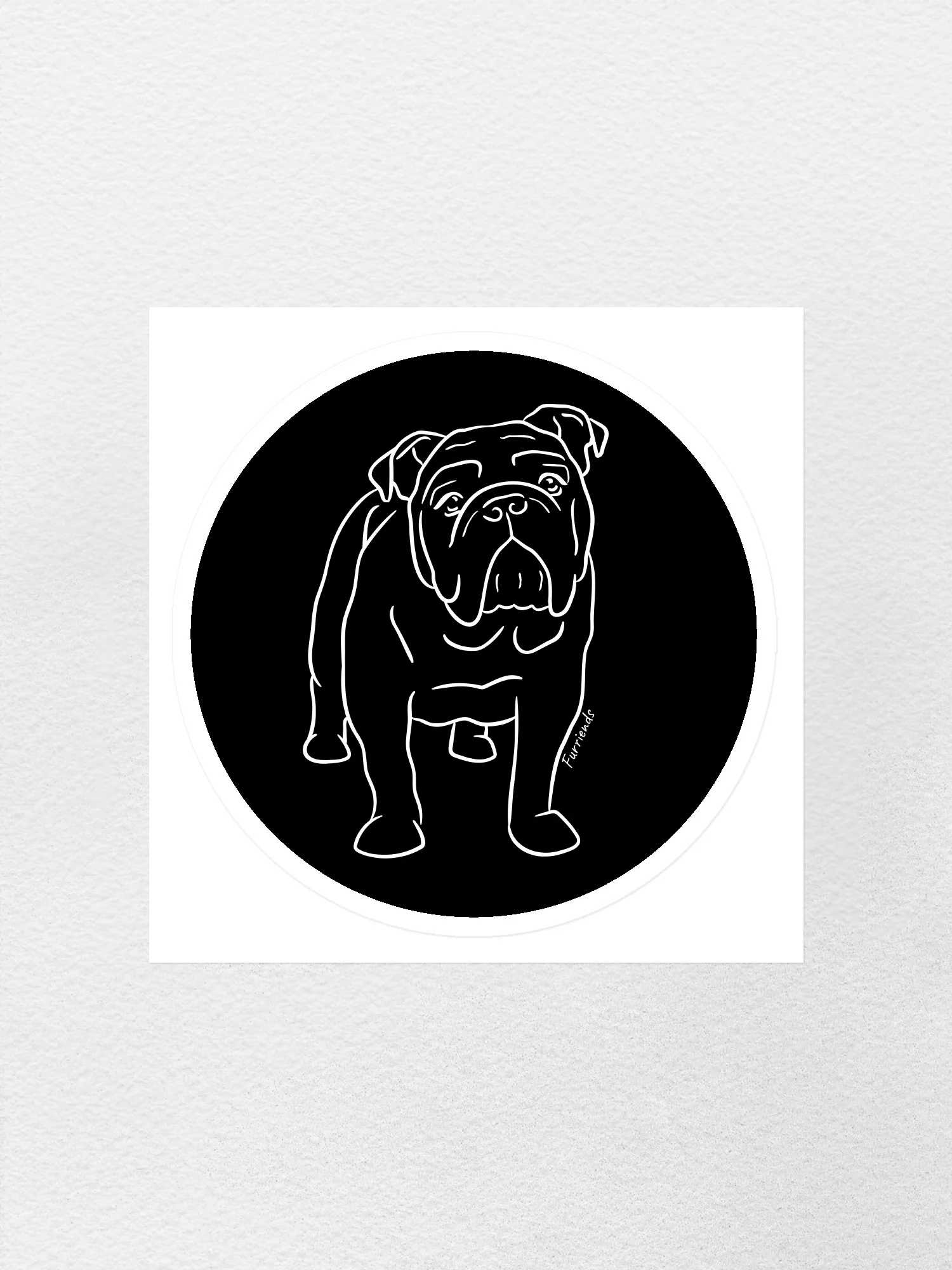 British Bulldog Sticker - Image 8