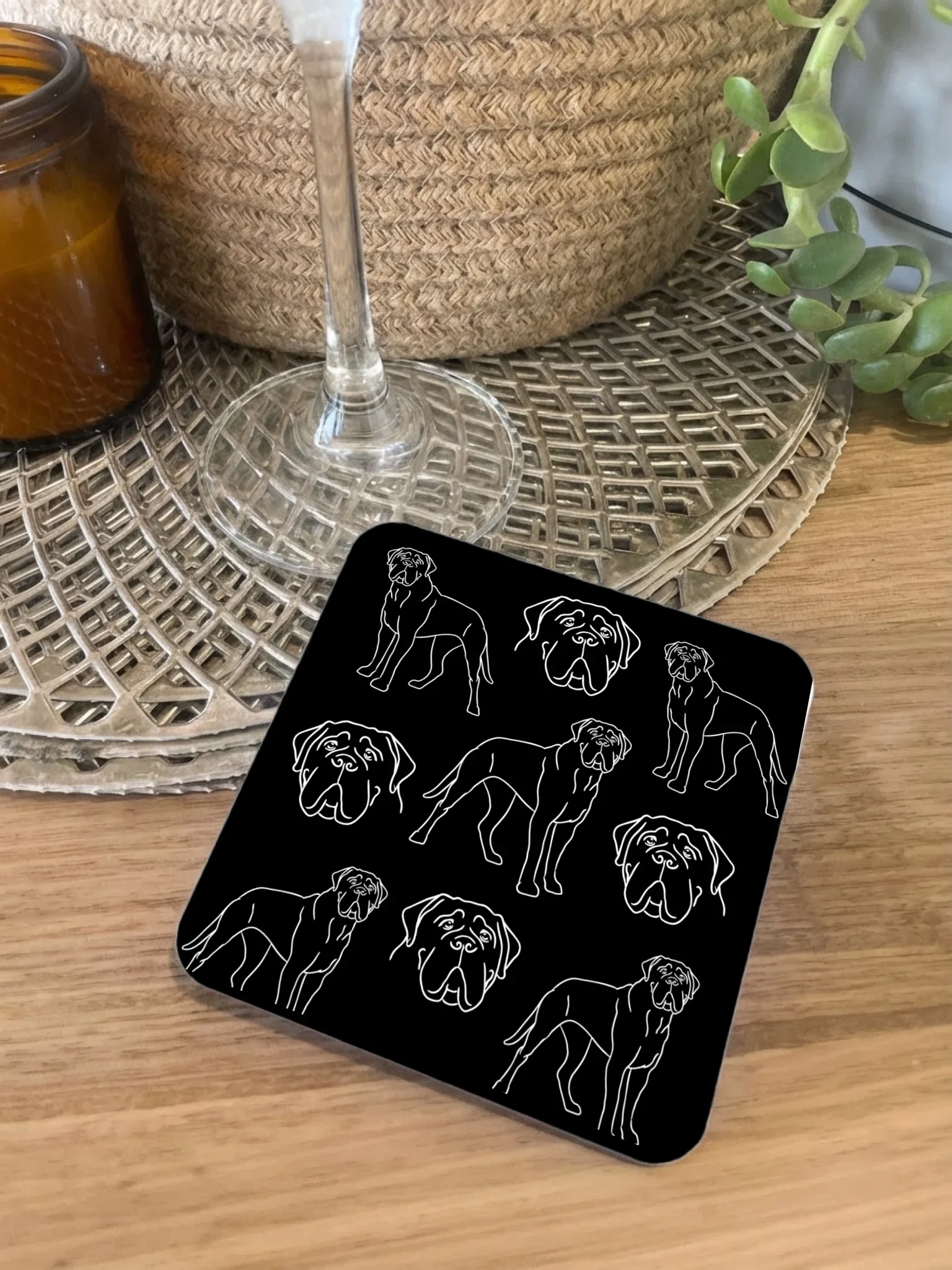 Bullmastiff Coaster