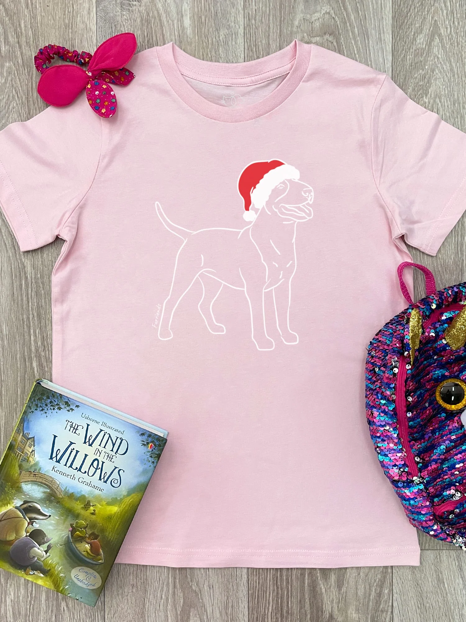Bull Terrier Christmas Edition Youth Tee - Image 3