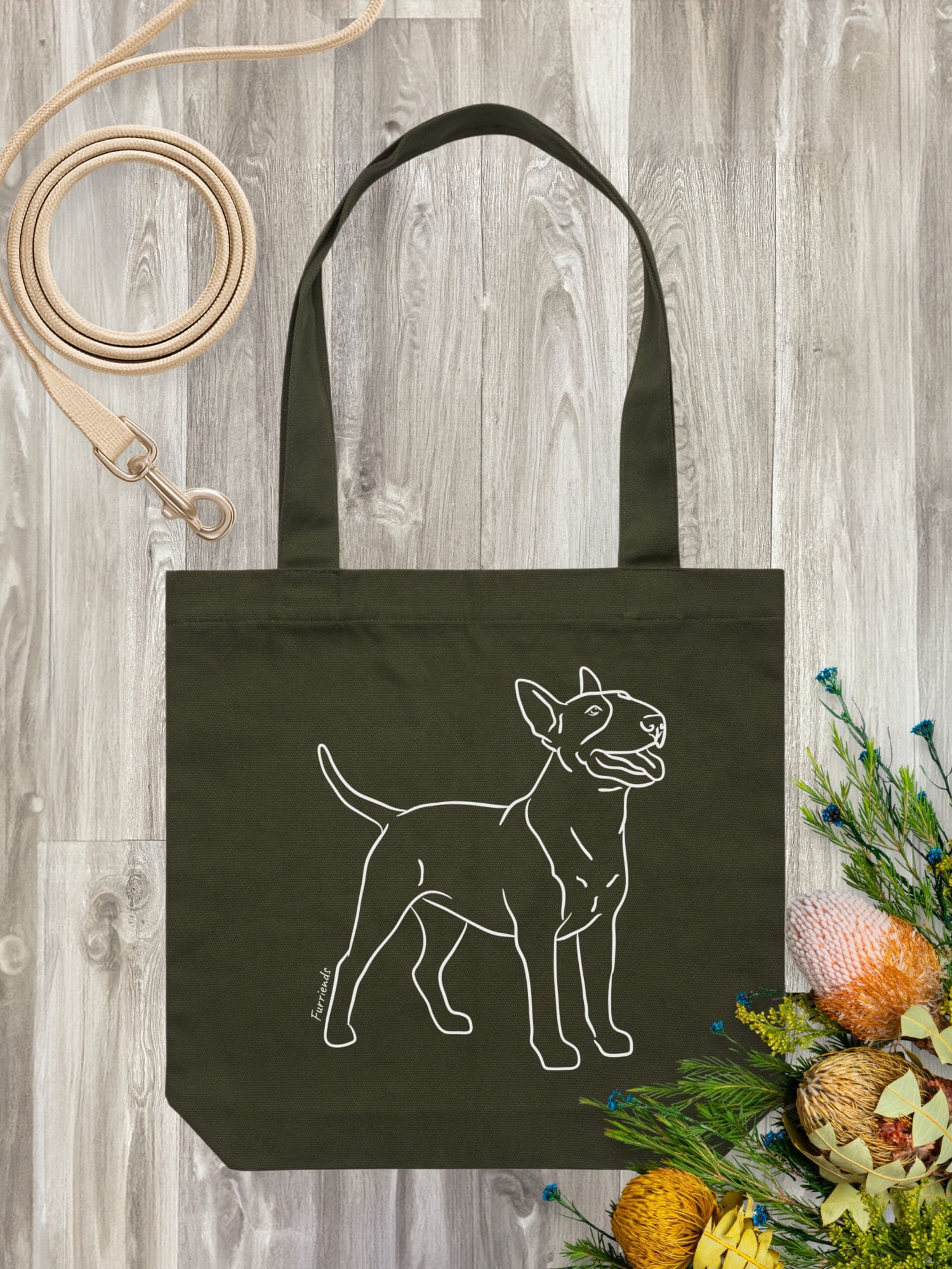 Bull Terrier Edith Tote - Image 14