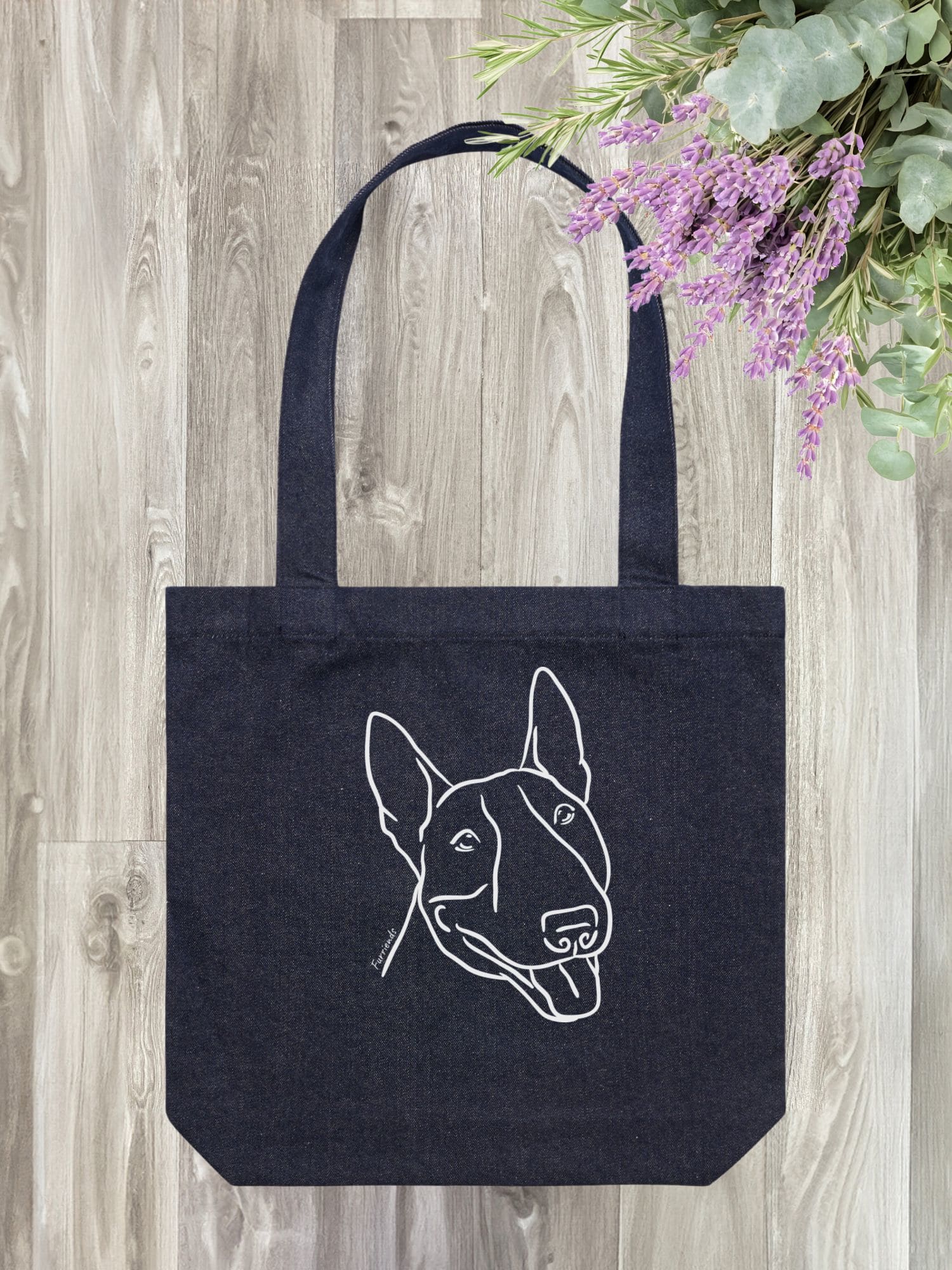 Bull Terrier Edith Tote - Image 19