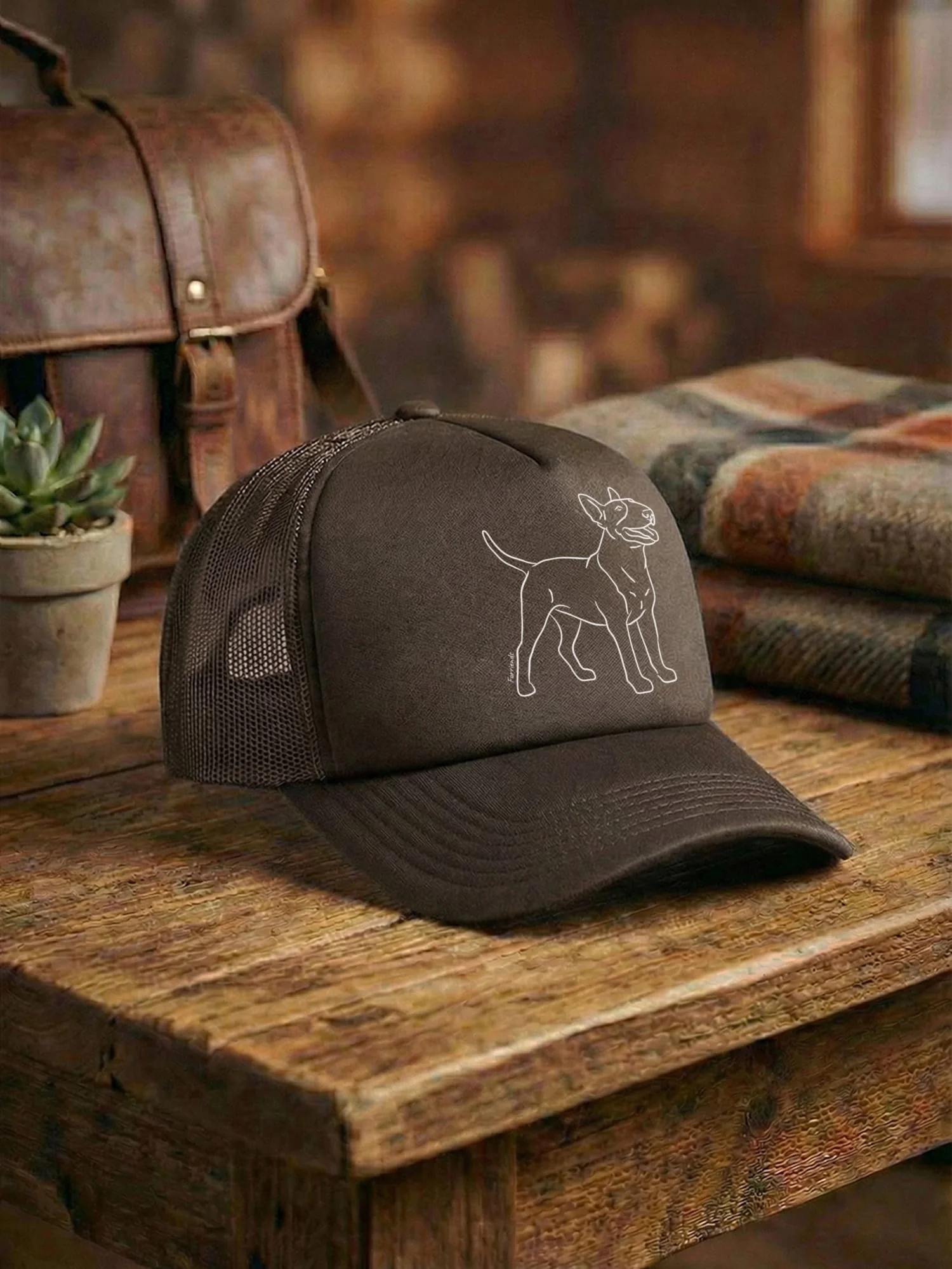 Bull Terrier Foam Trucker Cap - Image 14