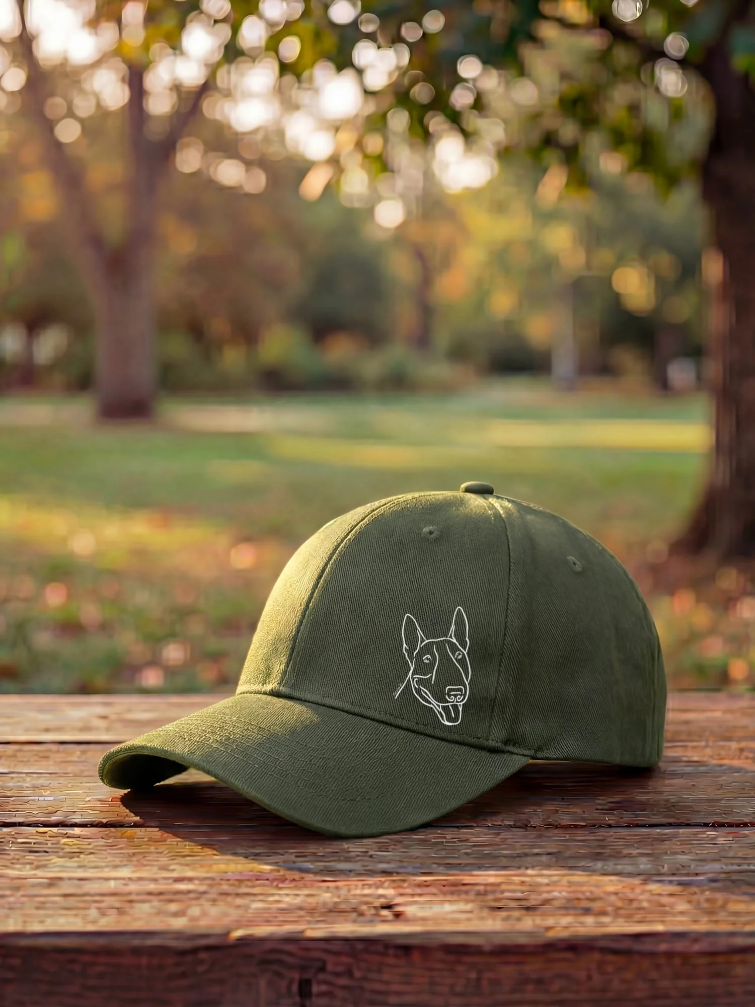 Bull Terrier Icon Snapback Cap - Image 5