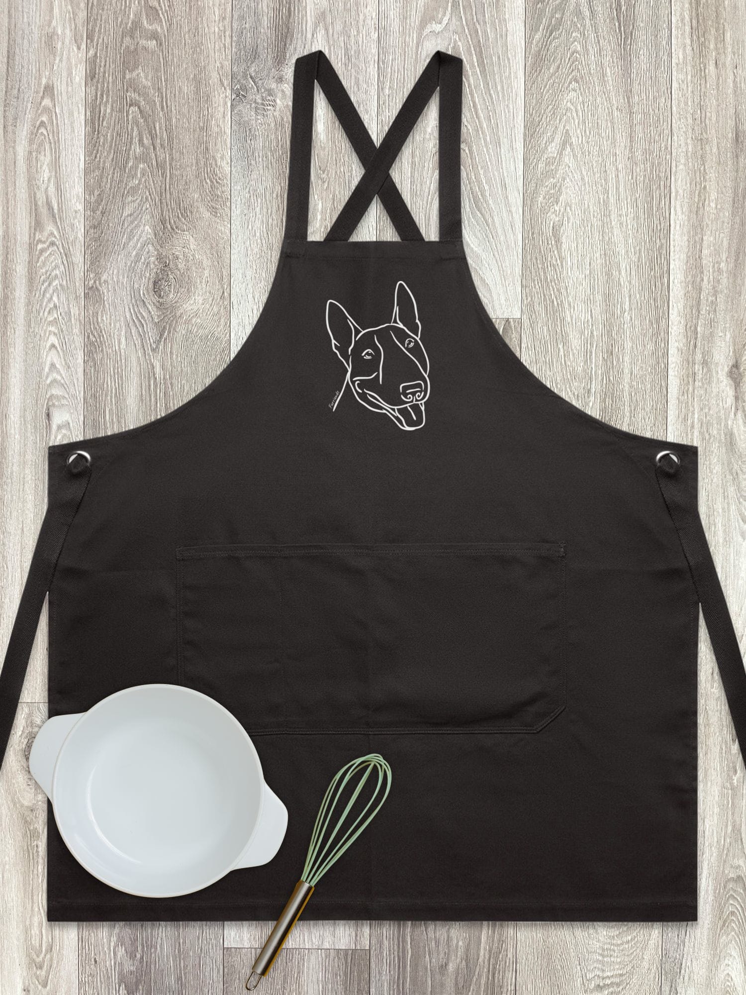 Bull Terrier Jarrah Crossback Apron - Image 5