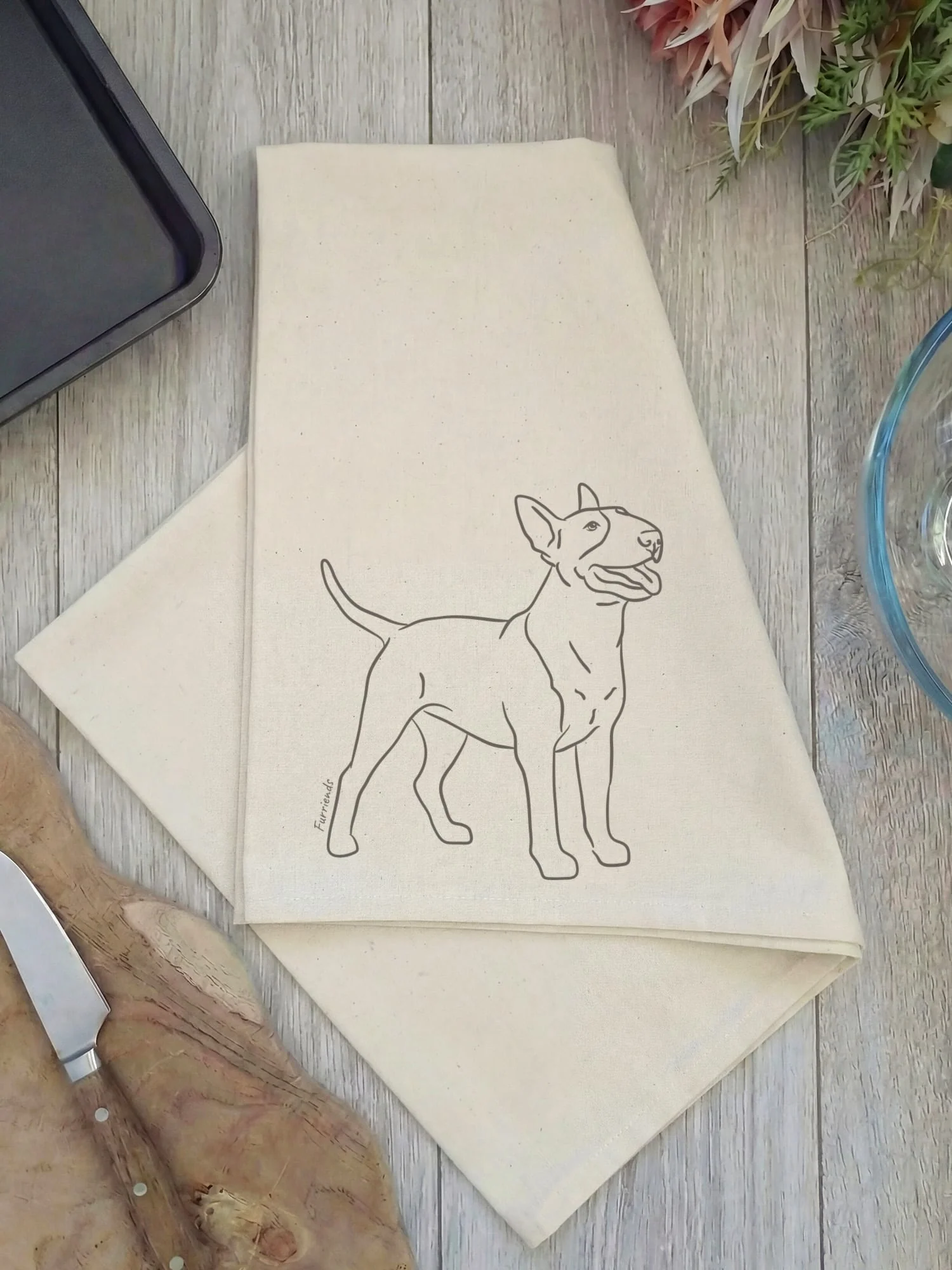 Bull Terrier Tea Towel - Image 6