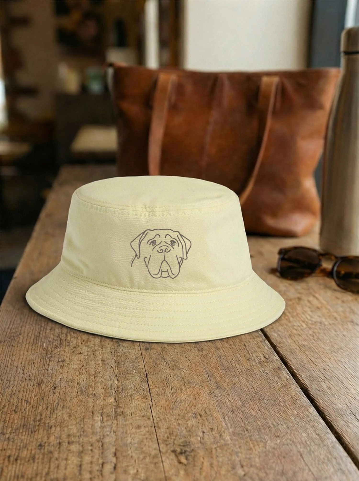 Bullmastiff Bucket Hat - Image 3