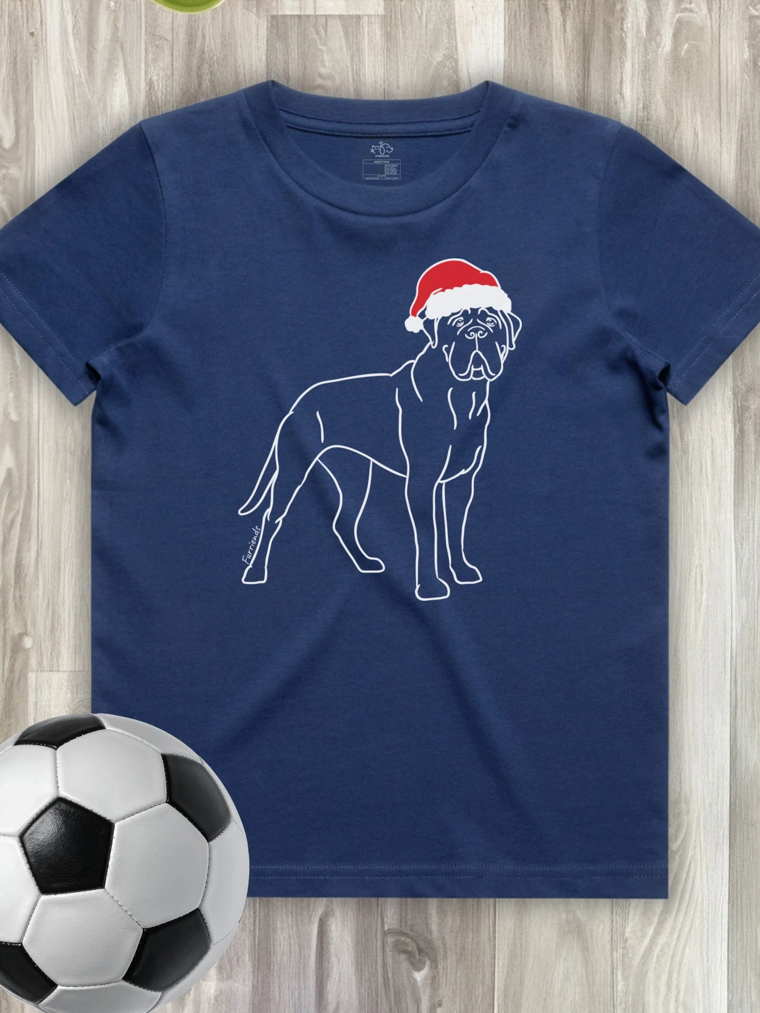 Bullmastiff Christmas Edition Youth Tee - Image 6