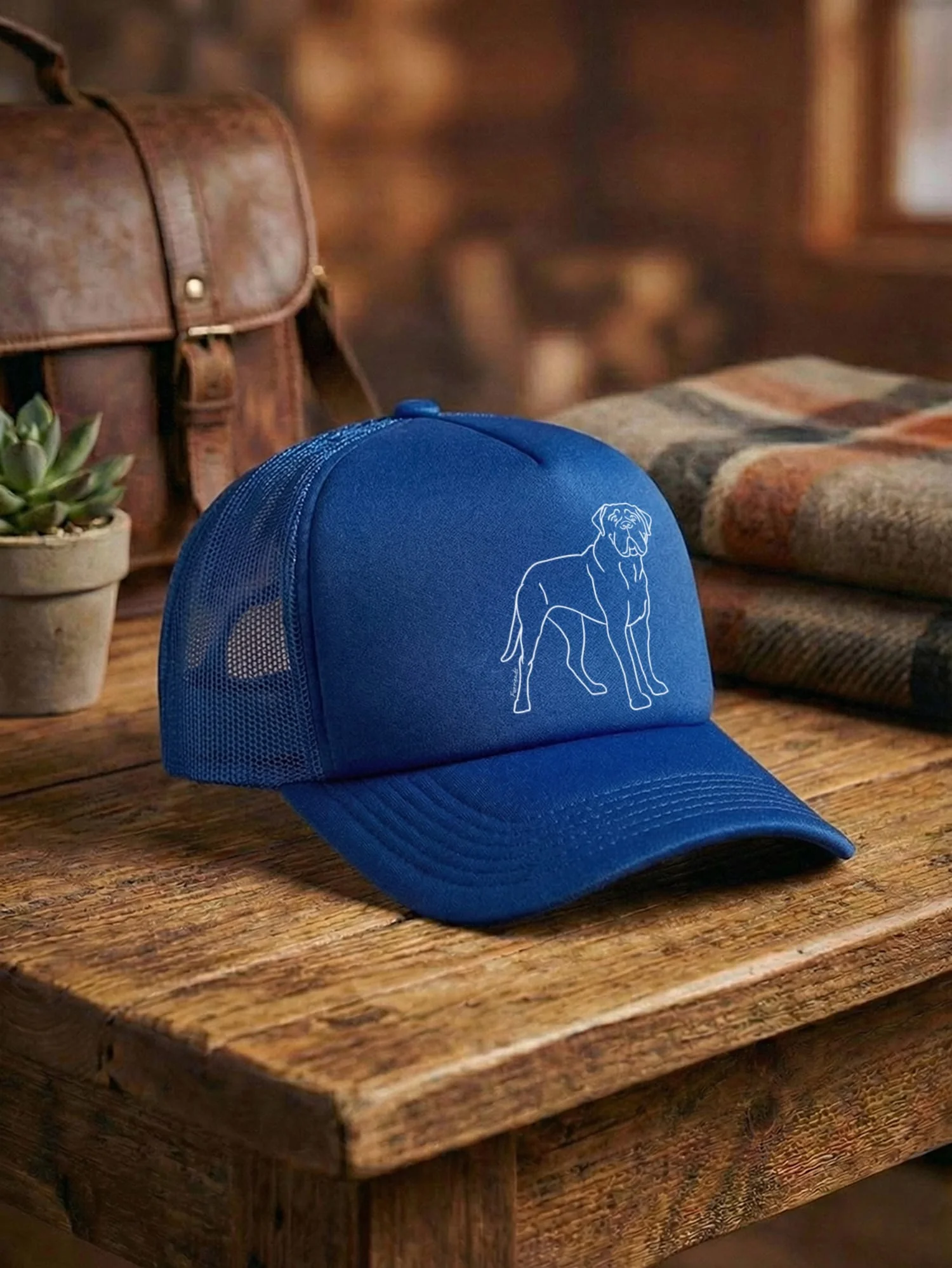 Bullmastiff Foam Trucker Cap - Image 7