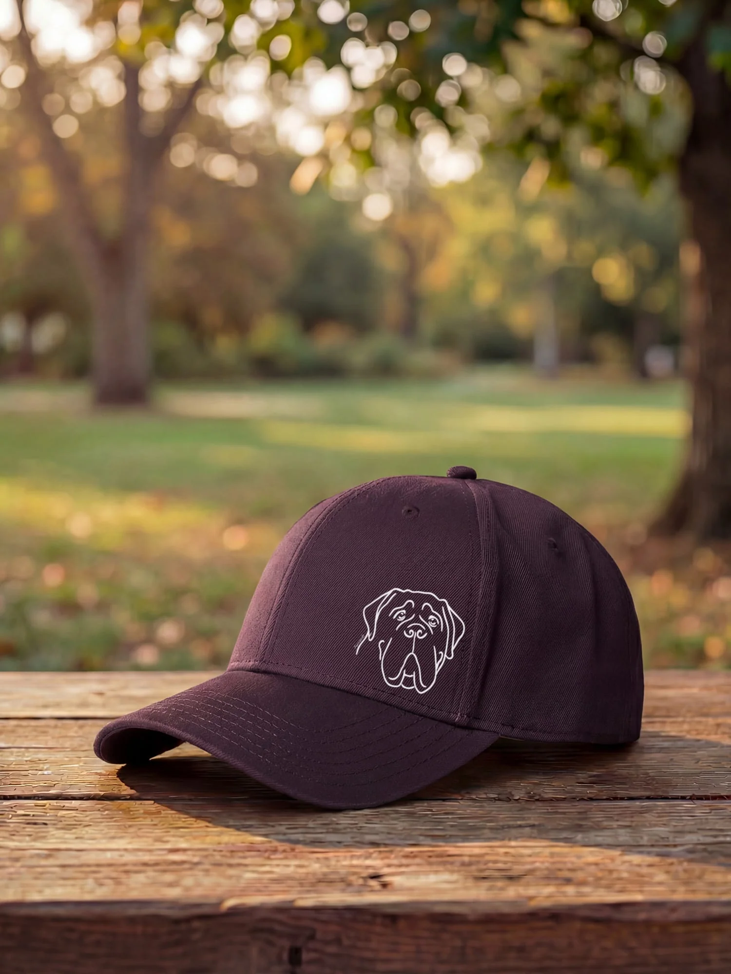 Bullmastiff Icon Snapback Cap - Image 3