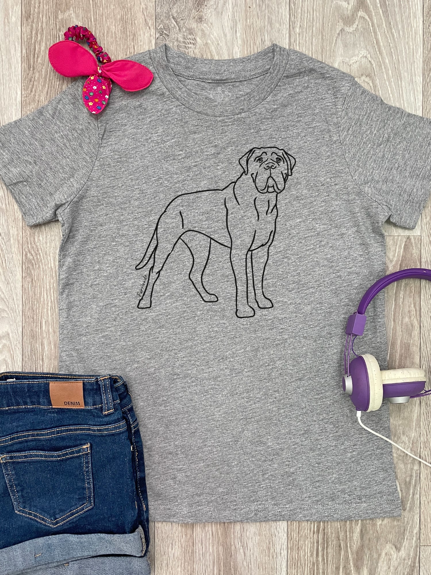 Bullmastiff Youth T-Shirt - Image 4
